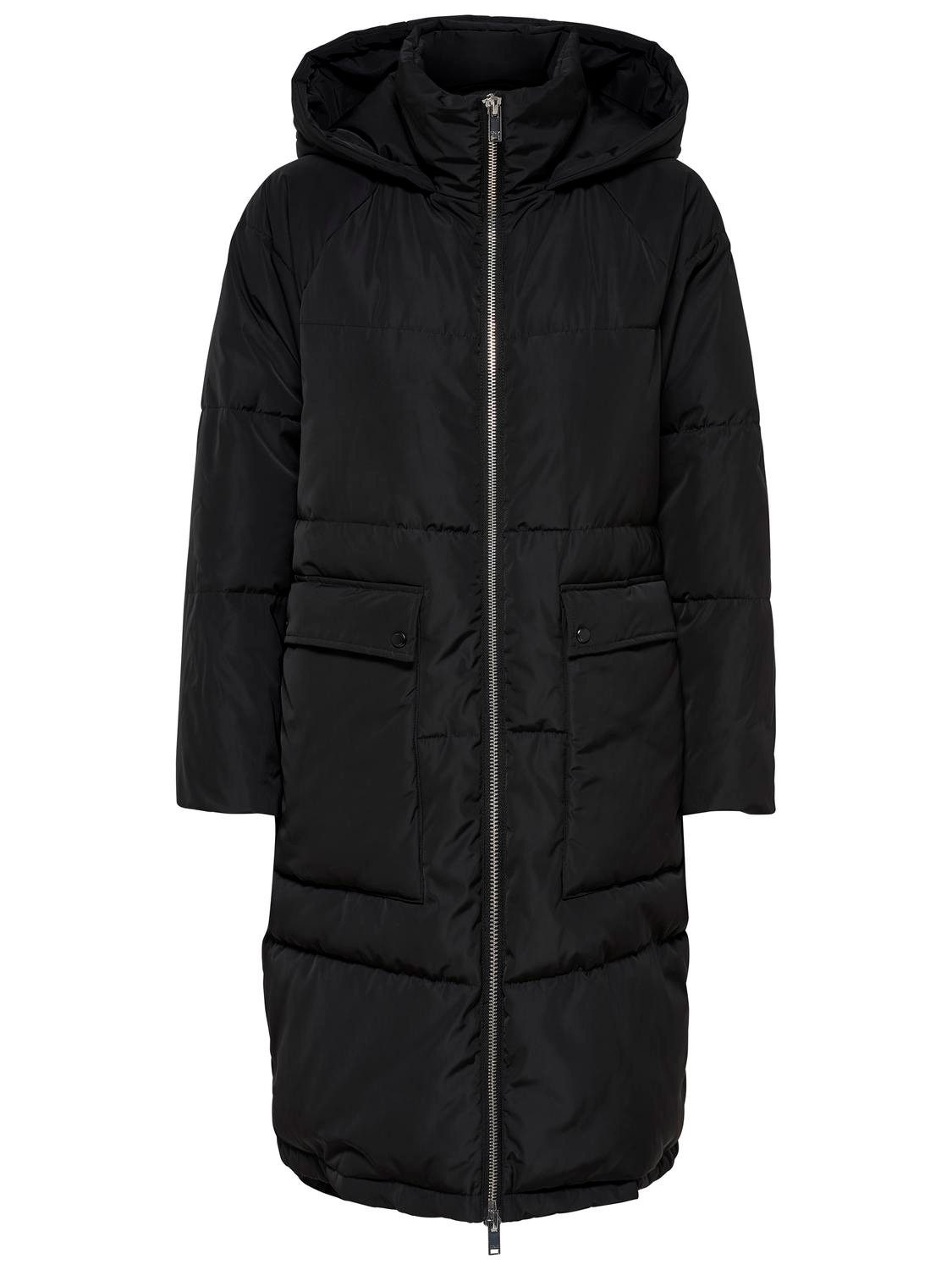 Only Gewatteerde jas ONLGABI OVERSIZED LONG COAT OTW NOOS
