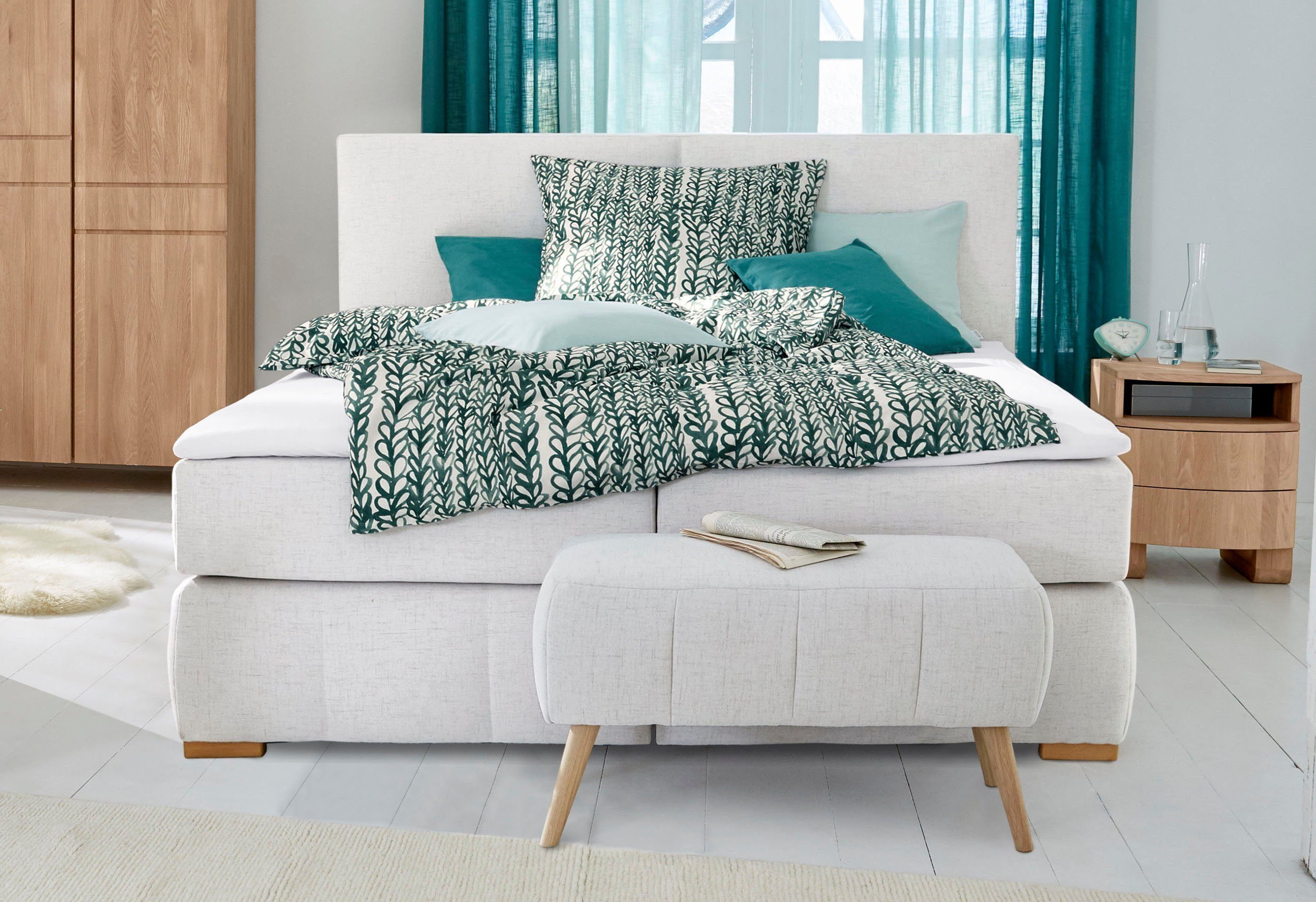 Guido Maria Kretschmer Home&Living Boxspring Wehma incl. matrastopper voor 3 verschillende matrassen, ook in fluwelen stof