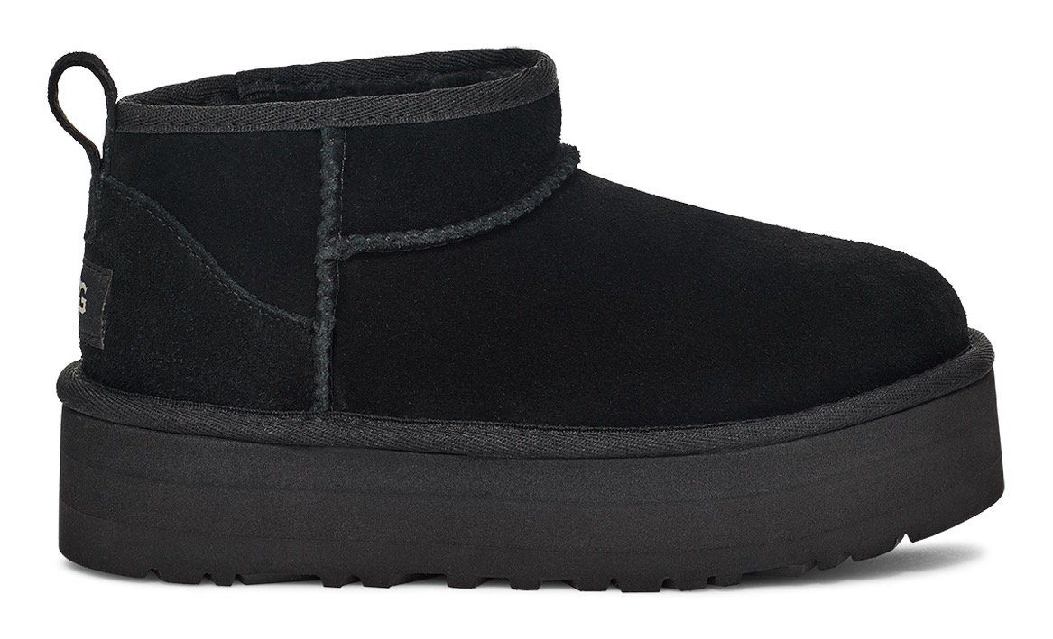 UGG Boots zonder sluiting KIDS' CLASSIC ULTRA MINI PLATFORM , plateaulaarzen, boots, winterboots met plateau
