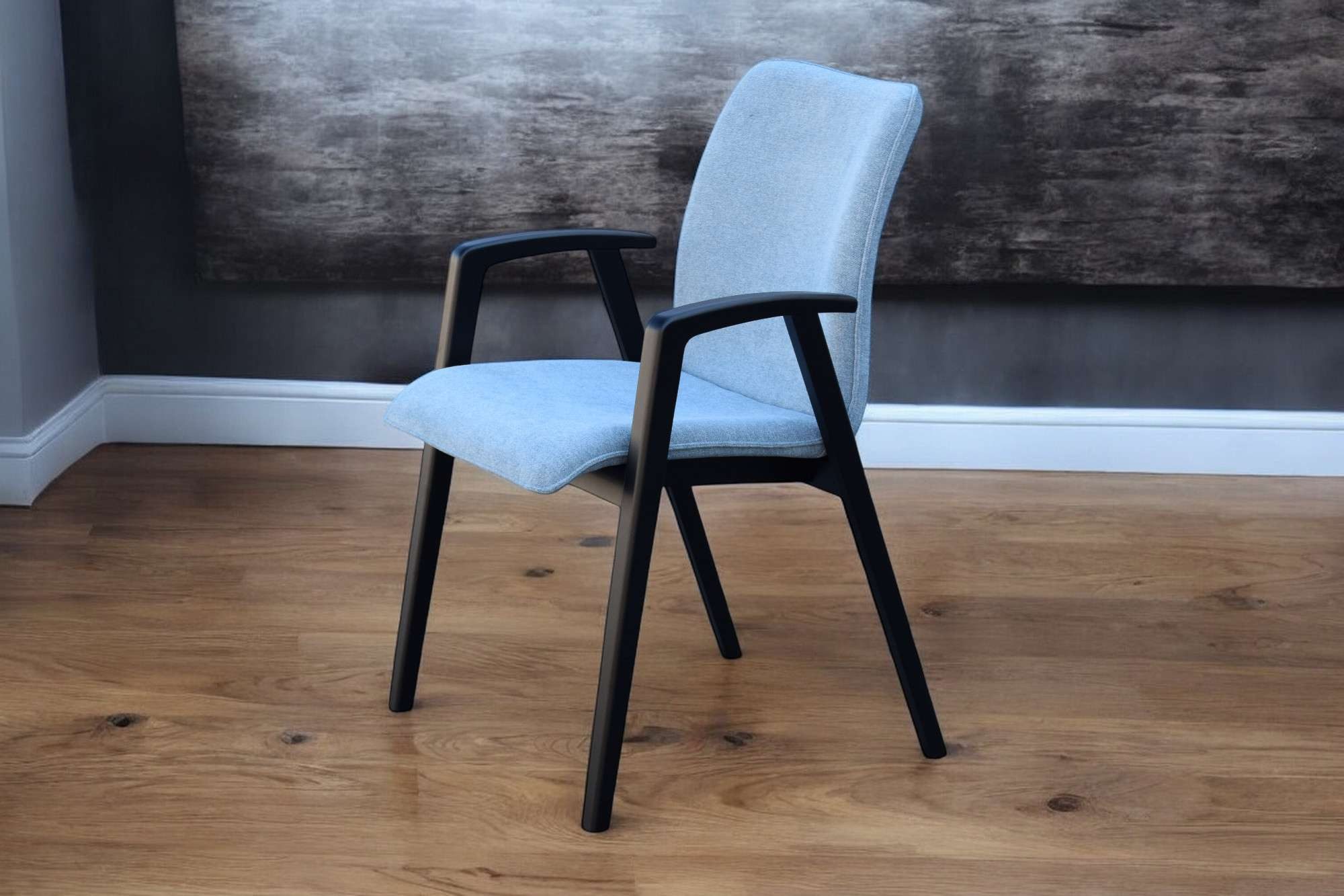 Home affaire Stoel met armleuningen Loreen eetkamerstoel, gestoffeerde stoel, woonstoel, eetstoel met armleuningen (set, 2 stuks)