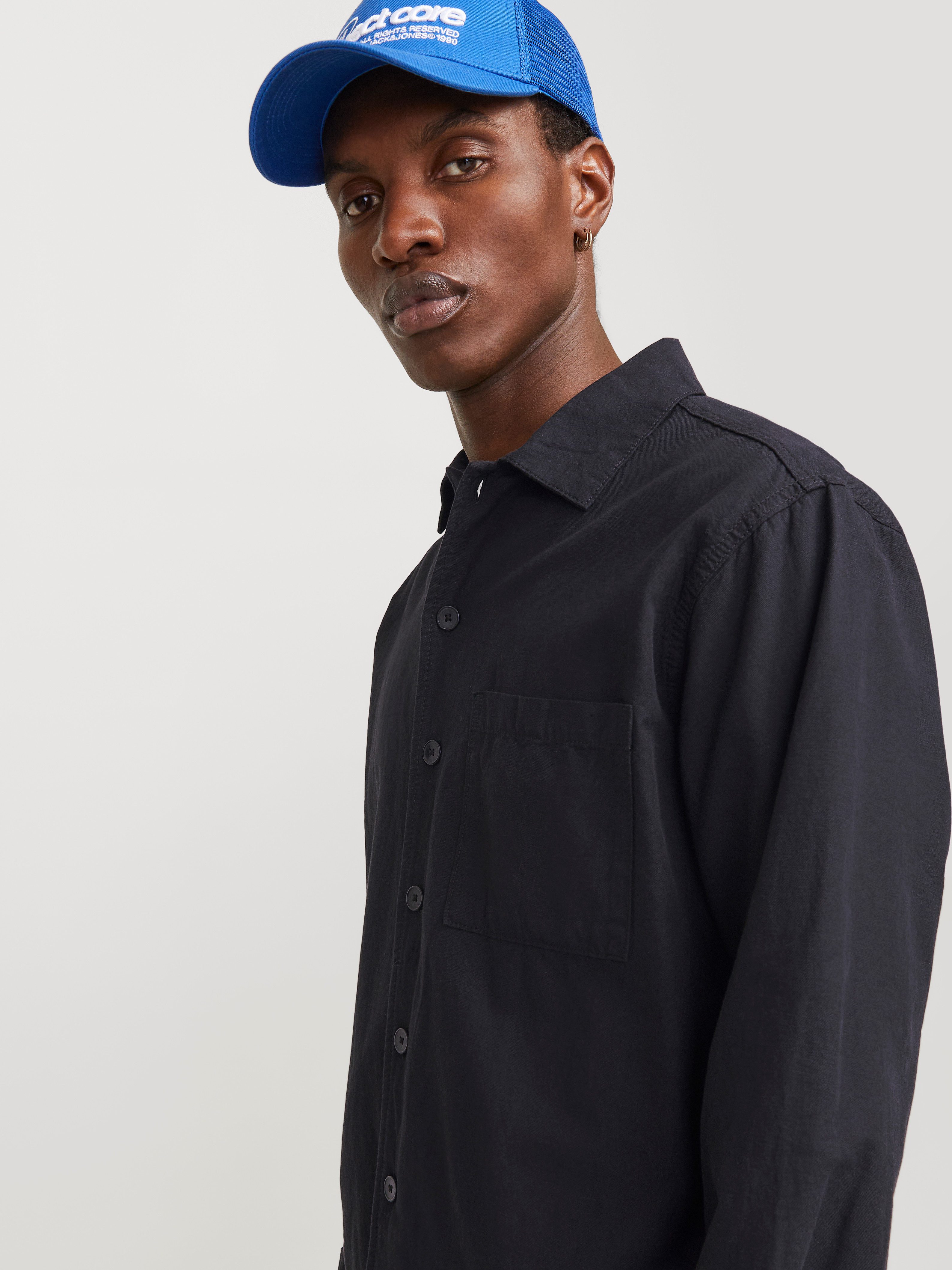 Jack & Jones Overhemd met lange mouwen JJEURBAN EDGE OVERSHIRT LS SN