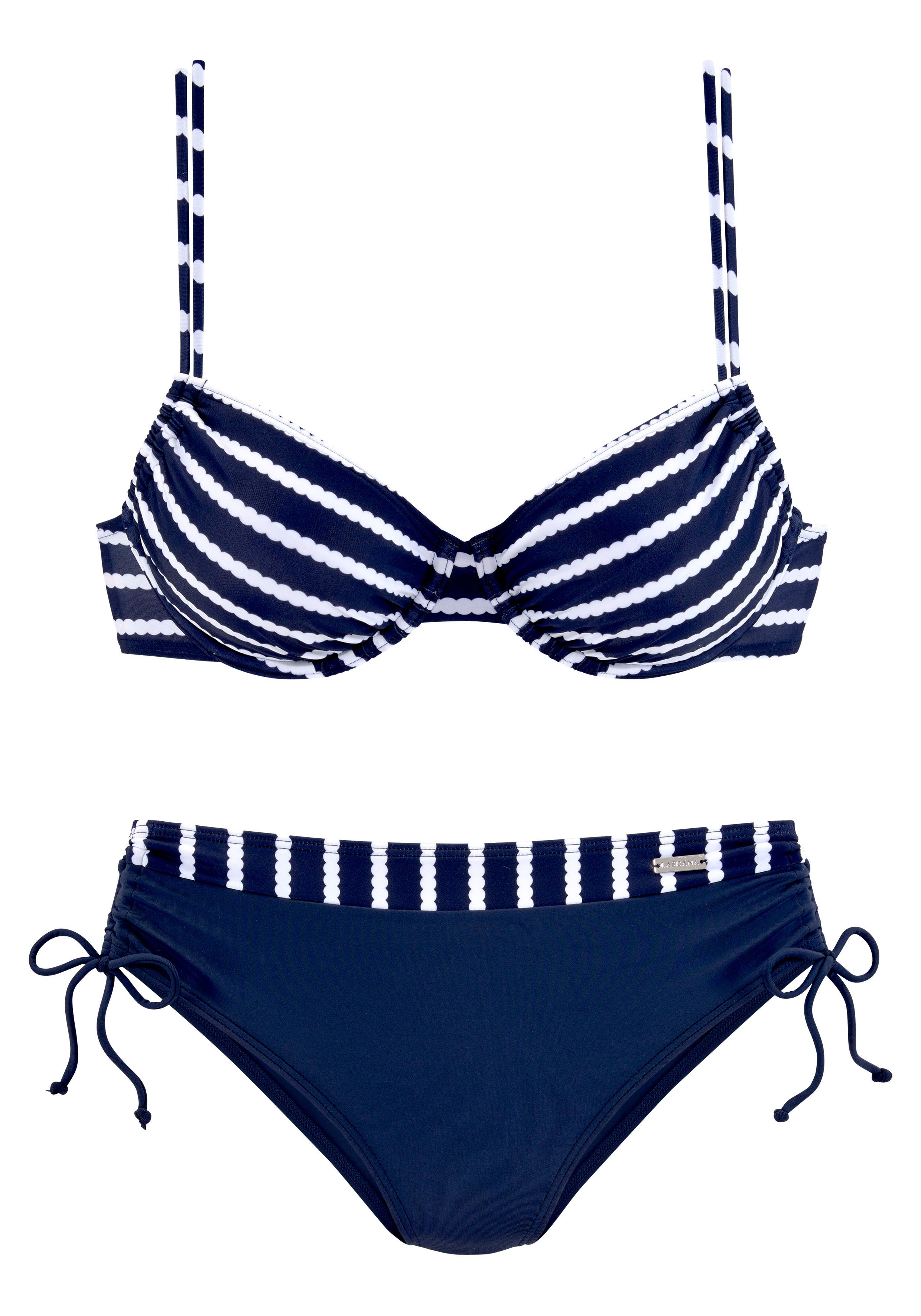 Lascana Beugelbikini met hoger geknipt bikinibroekje