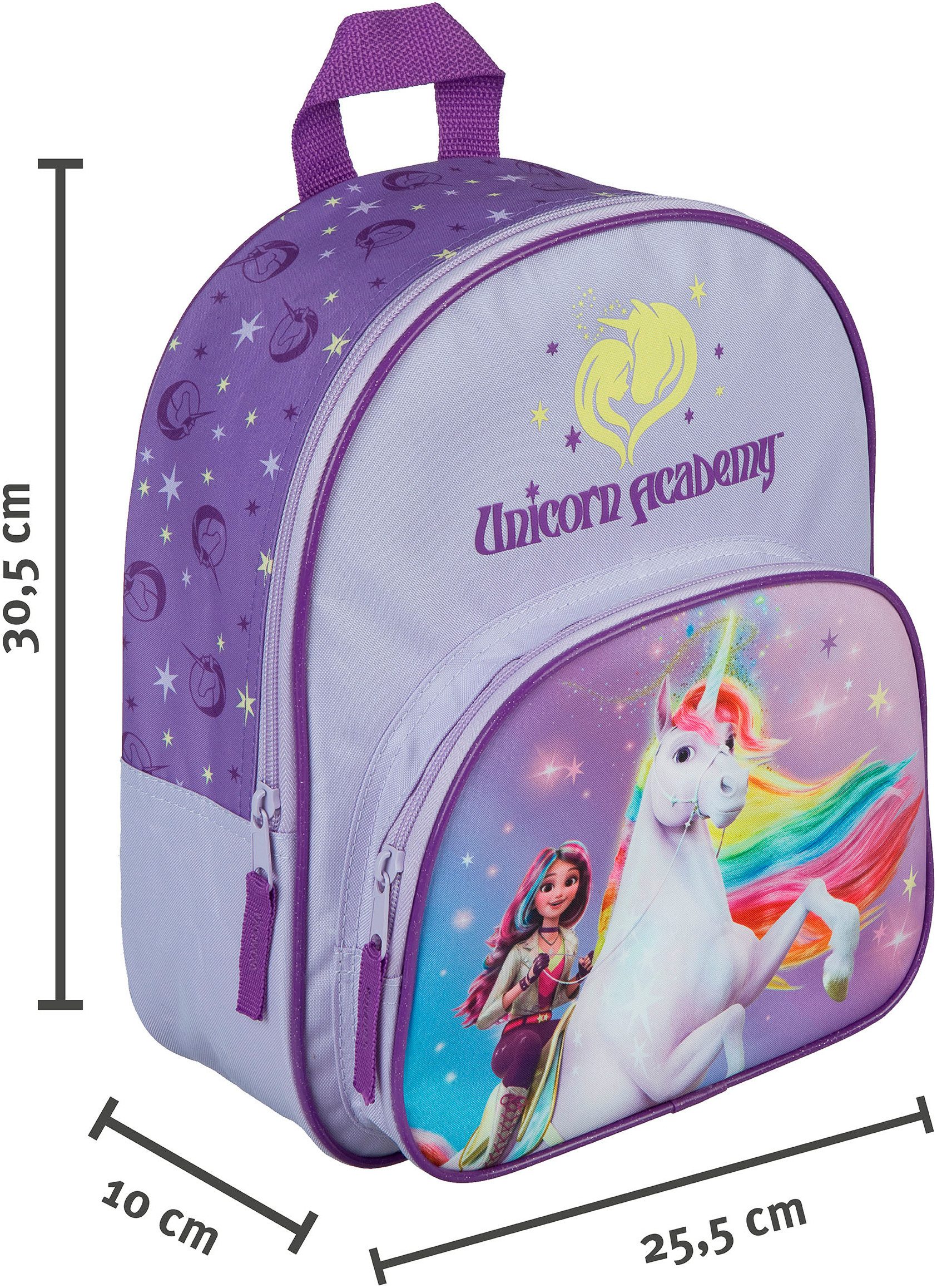 UNDERCOVER Kinderrugzak Unicorn Academy (set, 2-delig)