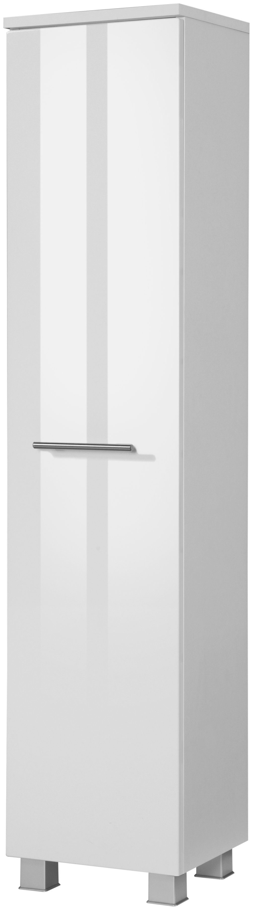 welltime Halfhoge kast Trento, in verschillende designs en kleuren Badkamermeubel, breedte 30 cm, 1 deur, Made in Germany