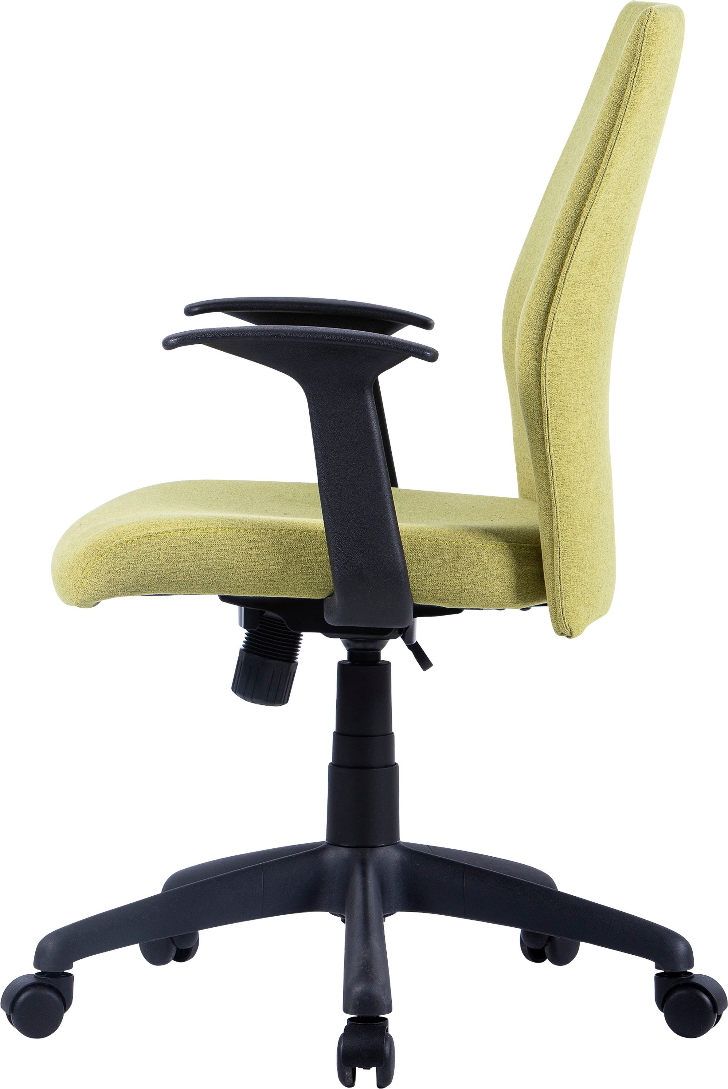 byLIVING Bureaustoel ROCKET met weefstof of moderne cord bekleding, met kantelmechanisme