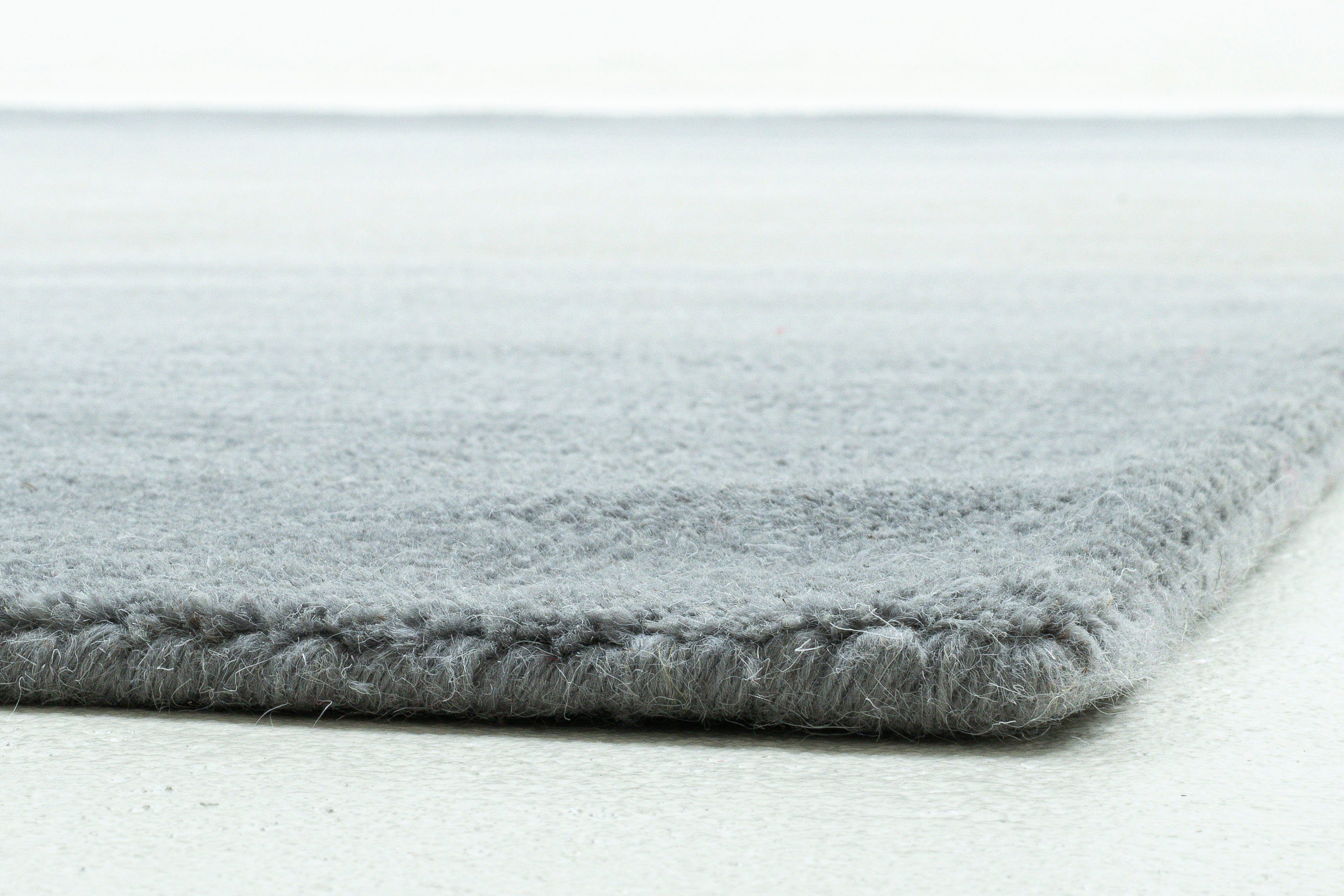 my home Wollen kleed Lessach Handgeweven tapijt, met moderne kleurverloop, 100% wol, handgeweven