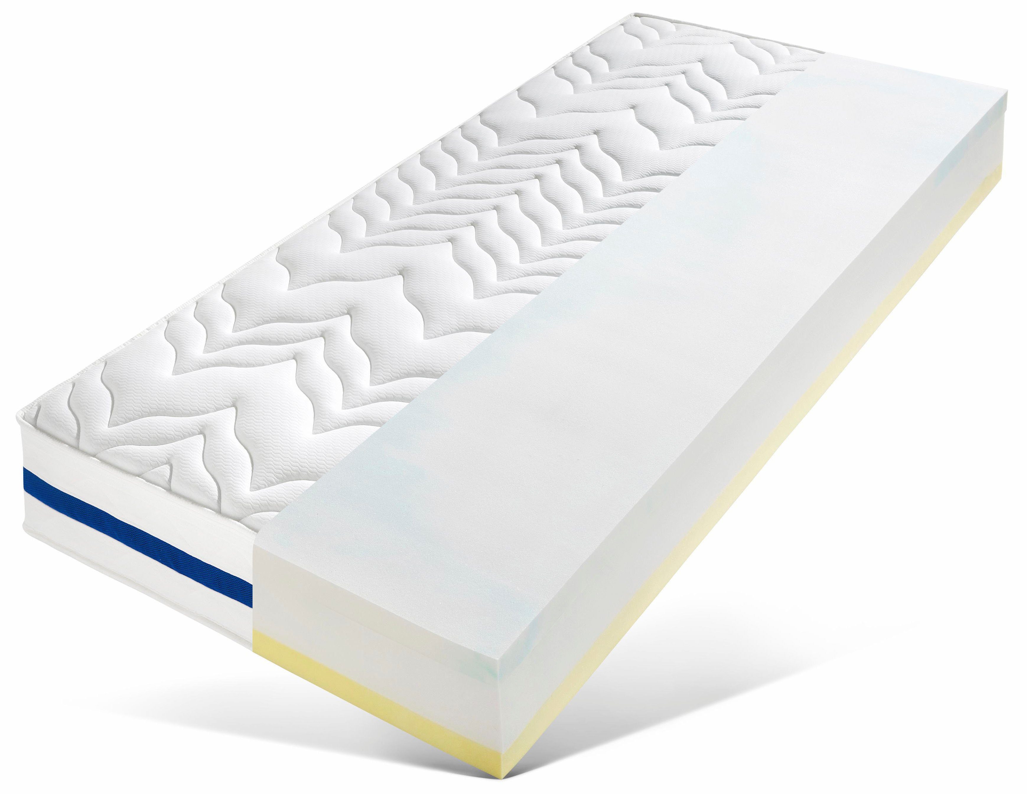 Breckle Pocketveringsmatras TFK duo Tweezijdig te gebruiken matras met twee verschillend stevige ligzijden hoogte 25 cm