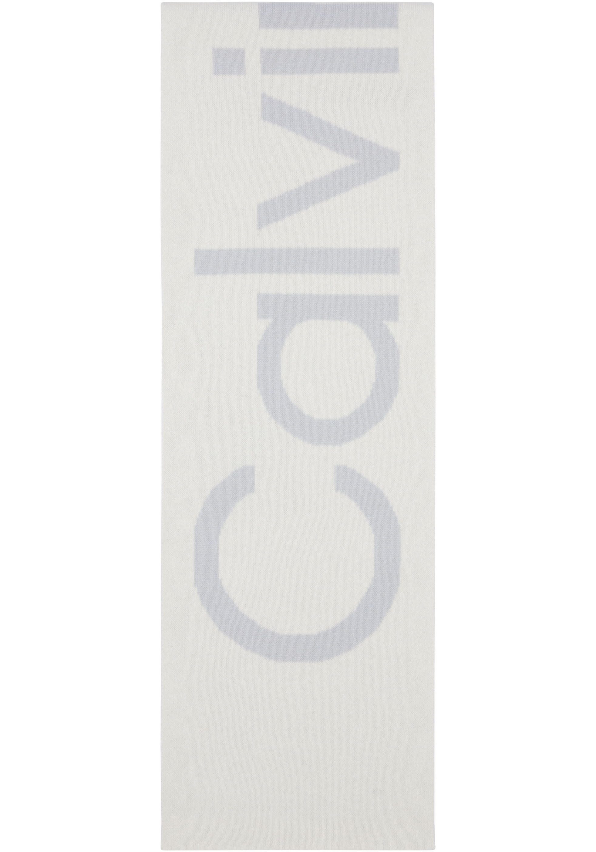Calvin Klein Sjaal TWO-TONE KNIT WOOL MIX HW SCARF