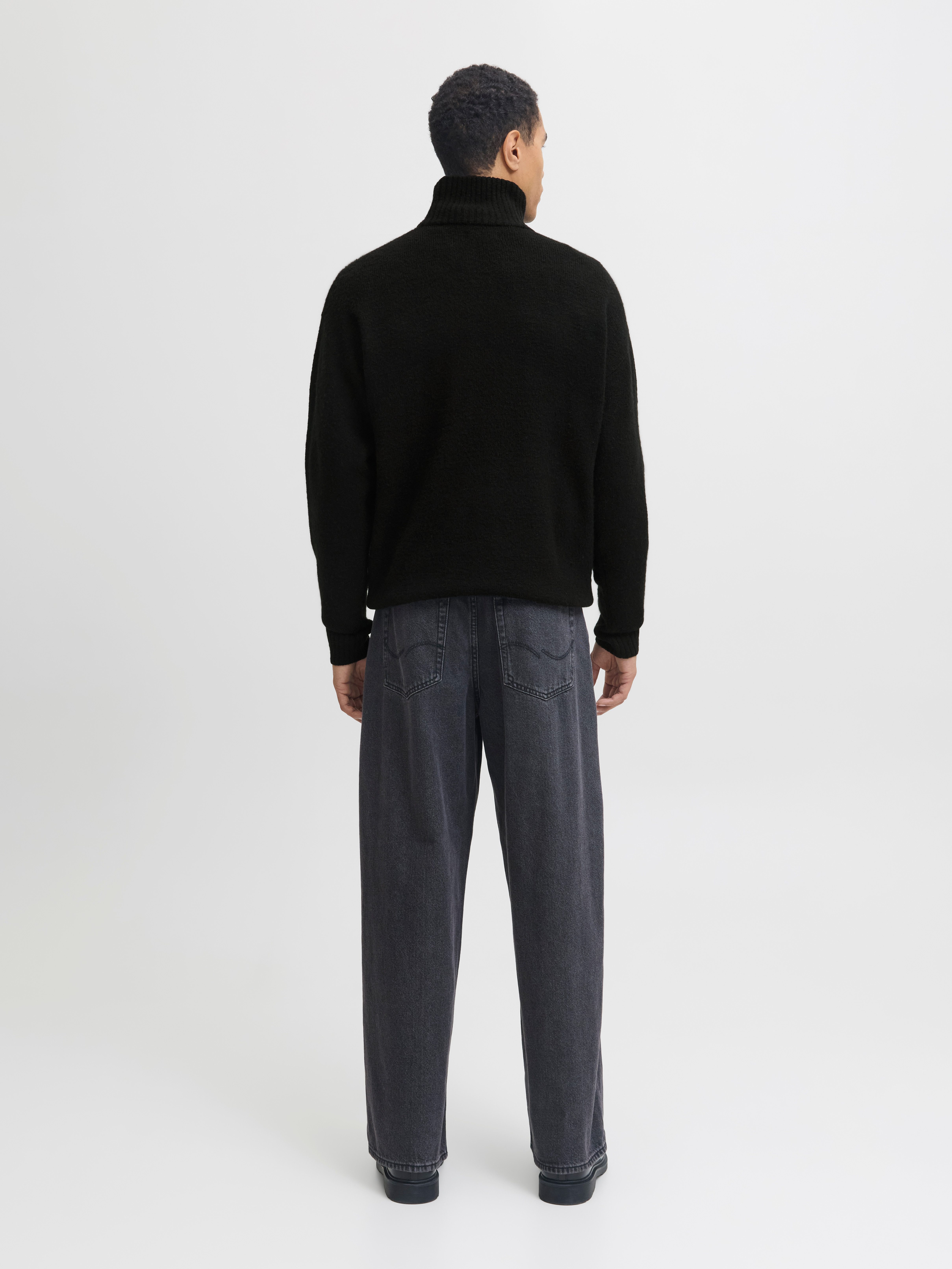 Jack & Jones Schipperstrui JJESOHO OLLIE KNIT HALF ZIP SN