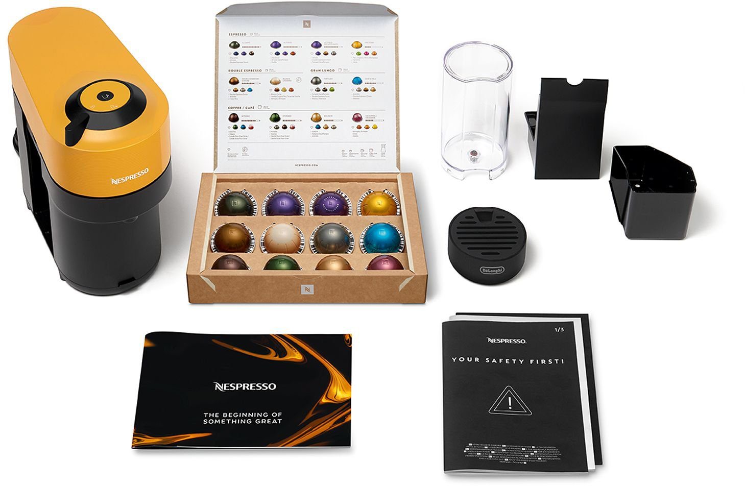 Nespresso Koffiecapsulemachine Vertuo Pop ENV90.Y von DeLonghi