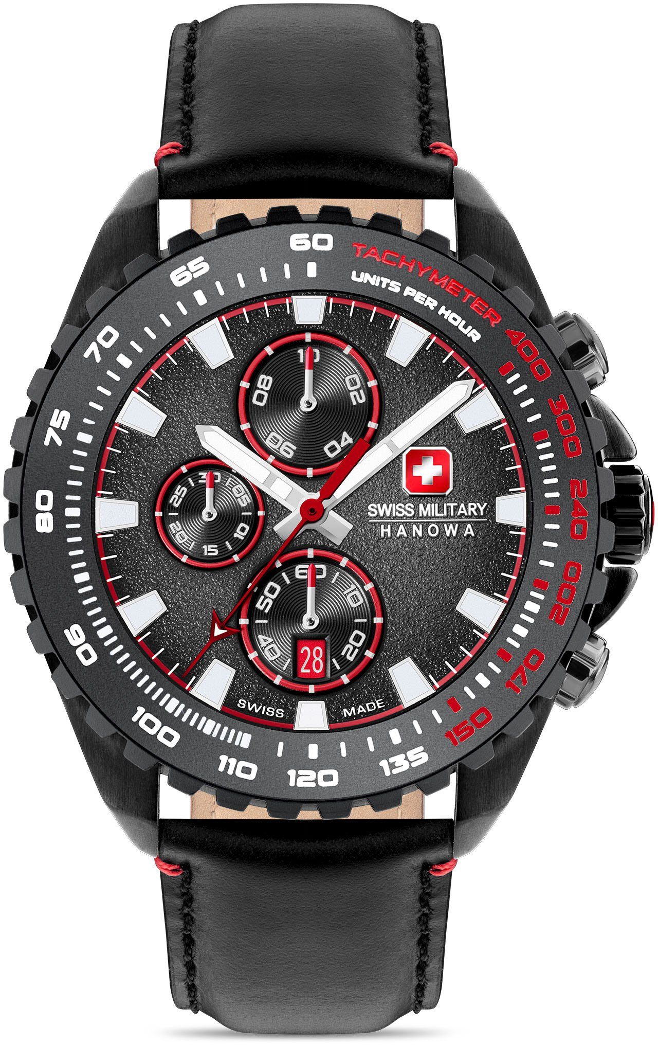 Swiss Military Hanowa Chronograaf STONE MARTEN, SMWGC0001832 Quartzhorloge, herenhorloge, datum,...