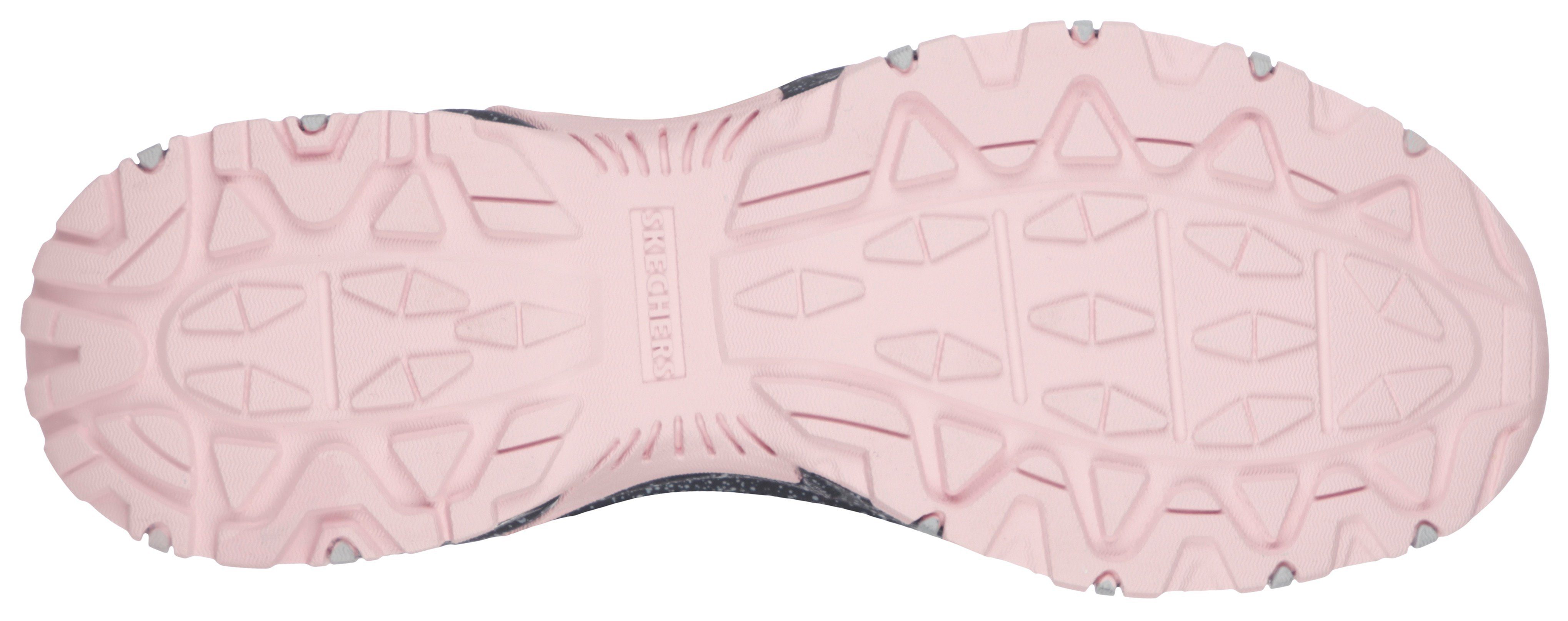 Skechers Sneakers HILLCREST PURE ESCAPADE in materiaalmix, vrijetijdsschoen, lage schoen, veterschoen