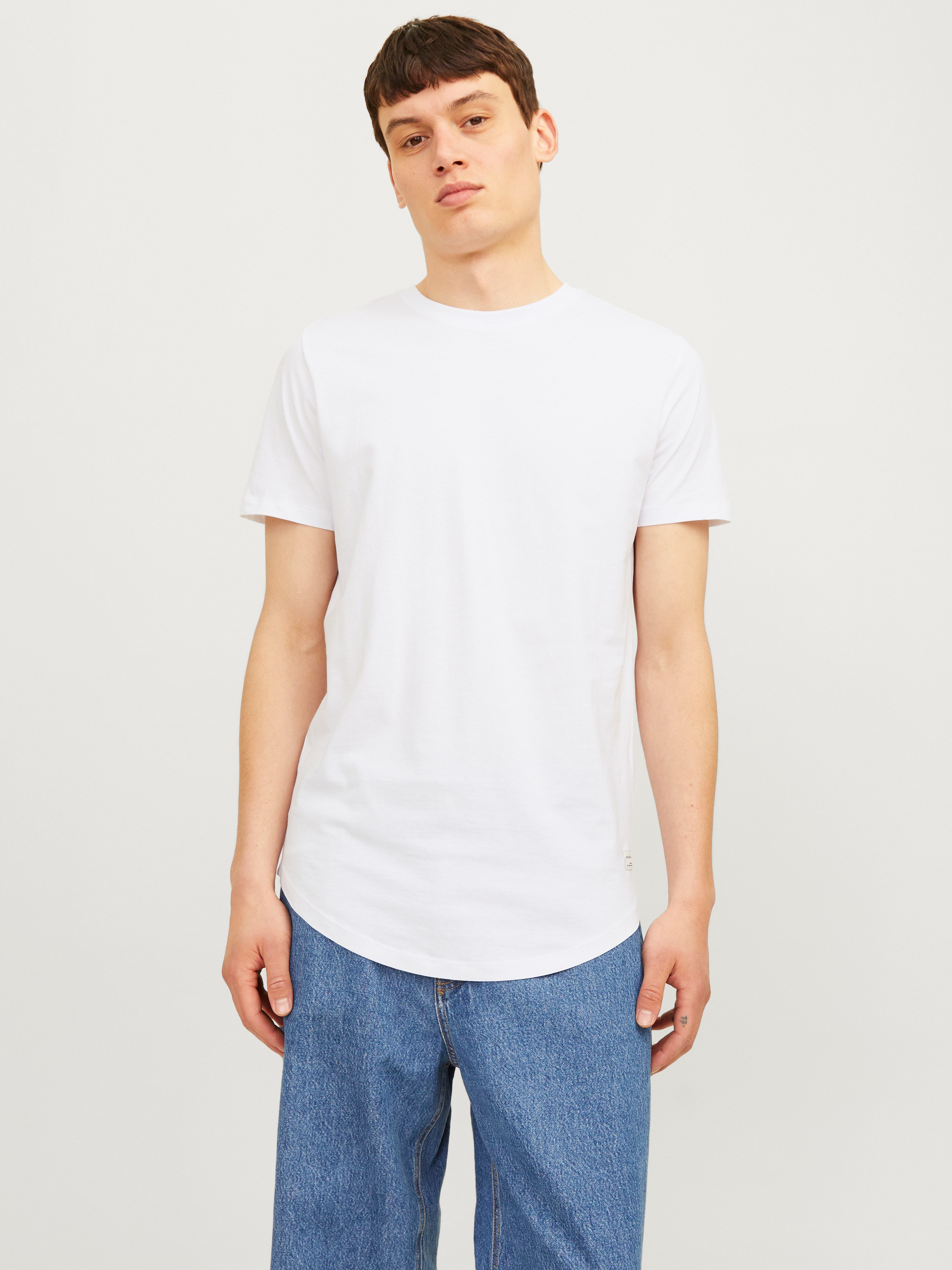 Jack & Jones Shirt met ronde hals JJENOA TEE SS CREW NECK 7PK MP NOOS (set, 7-delig)