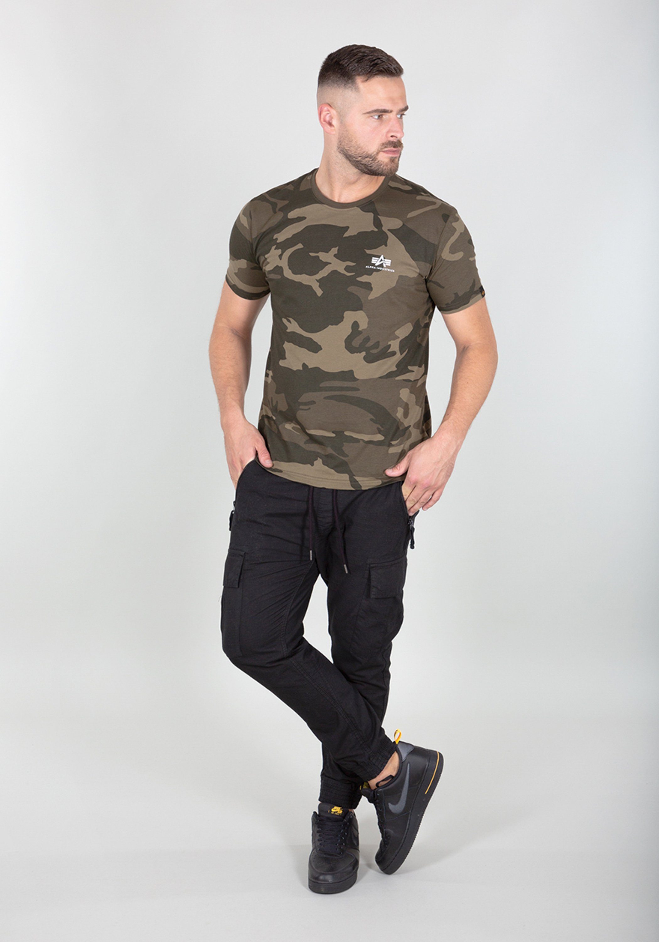 Alpha Industries T-shirt Basic T-Shirt SL Camo