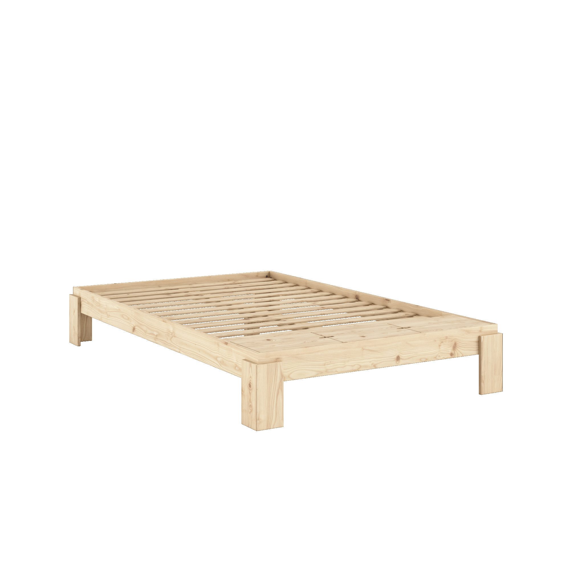 Karup Ledikant met bergruimte Layers bedbank, bedframe met opbergbank, meerdere maten inclusief lattenbodem, excl. matras, fsc® gecertificeerd massief hout
