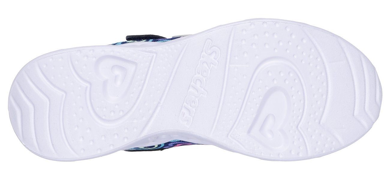Skechers Sneakers HEART LIGHTS Blinkende schoen met hart-loopzool, maat sjabloon te downloaden