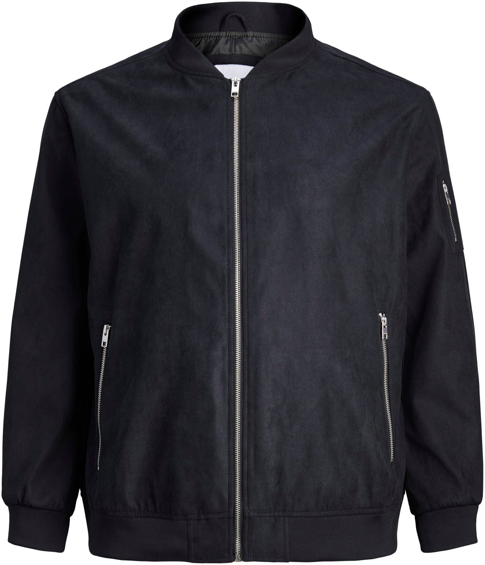 Jack & Jones PlusSize Blouson JJEROCKY FAUX SUEDE BOMBER PLS