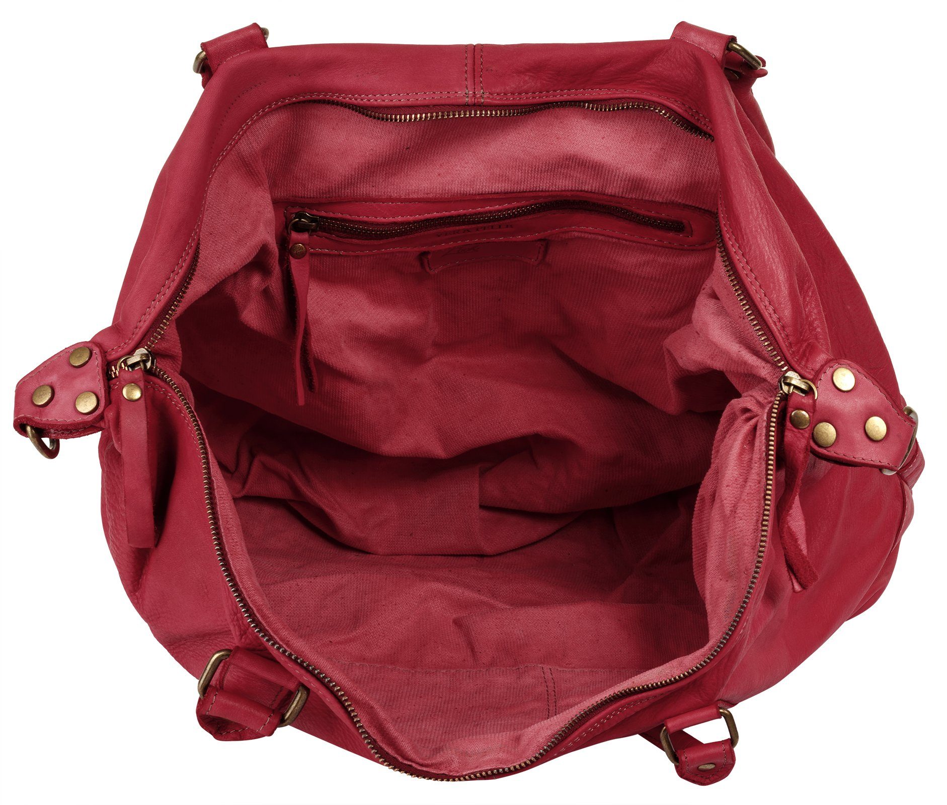 Samantha Look Reistas echt leer, made in italy