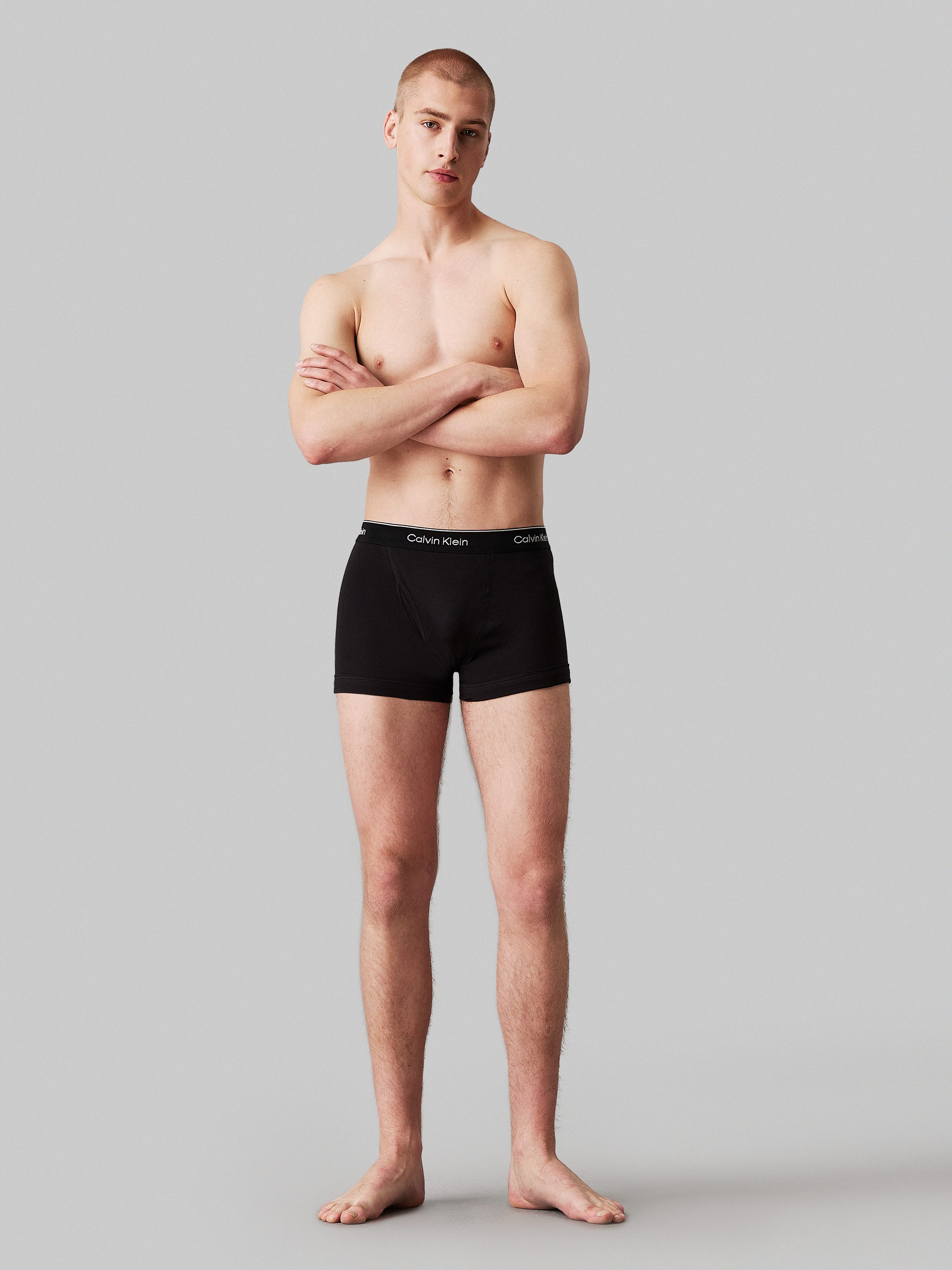 Calvin Klein Trunk 3PK met elastische logo-band (Set van 3)