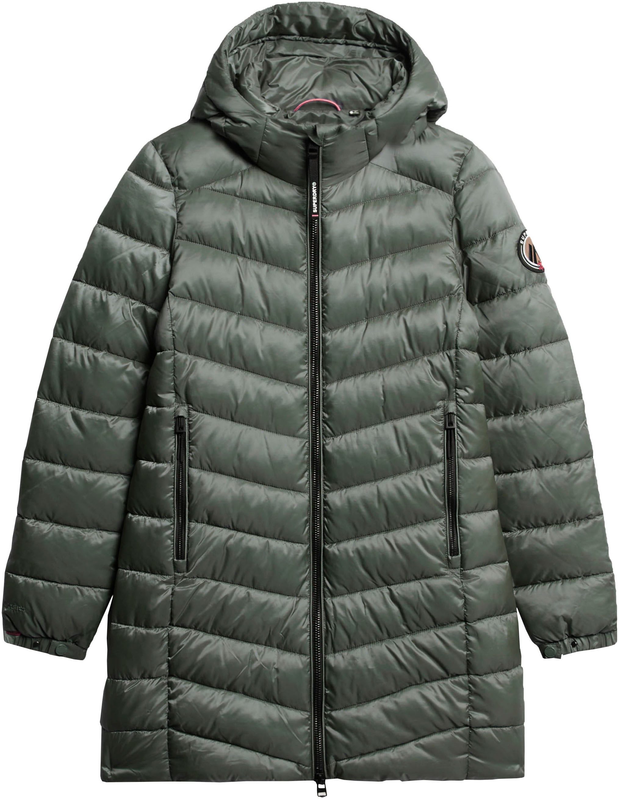 Superdry Gewatteerde jas HOODED FUJI MID GEWATTEERDE JAS