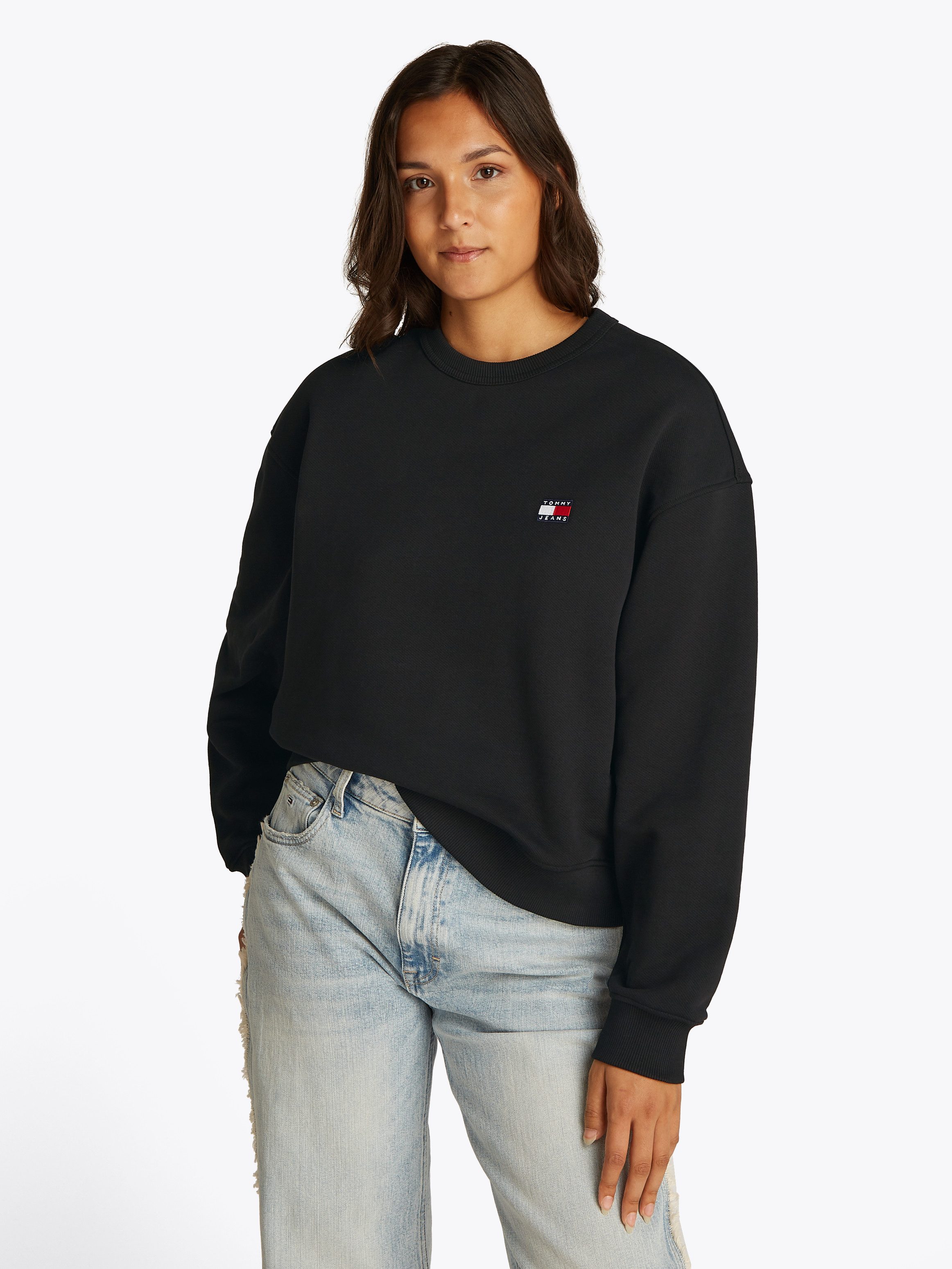 TOMMY JEANS Sweatshirt TJW BXY BADGE CREW
