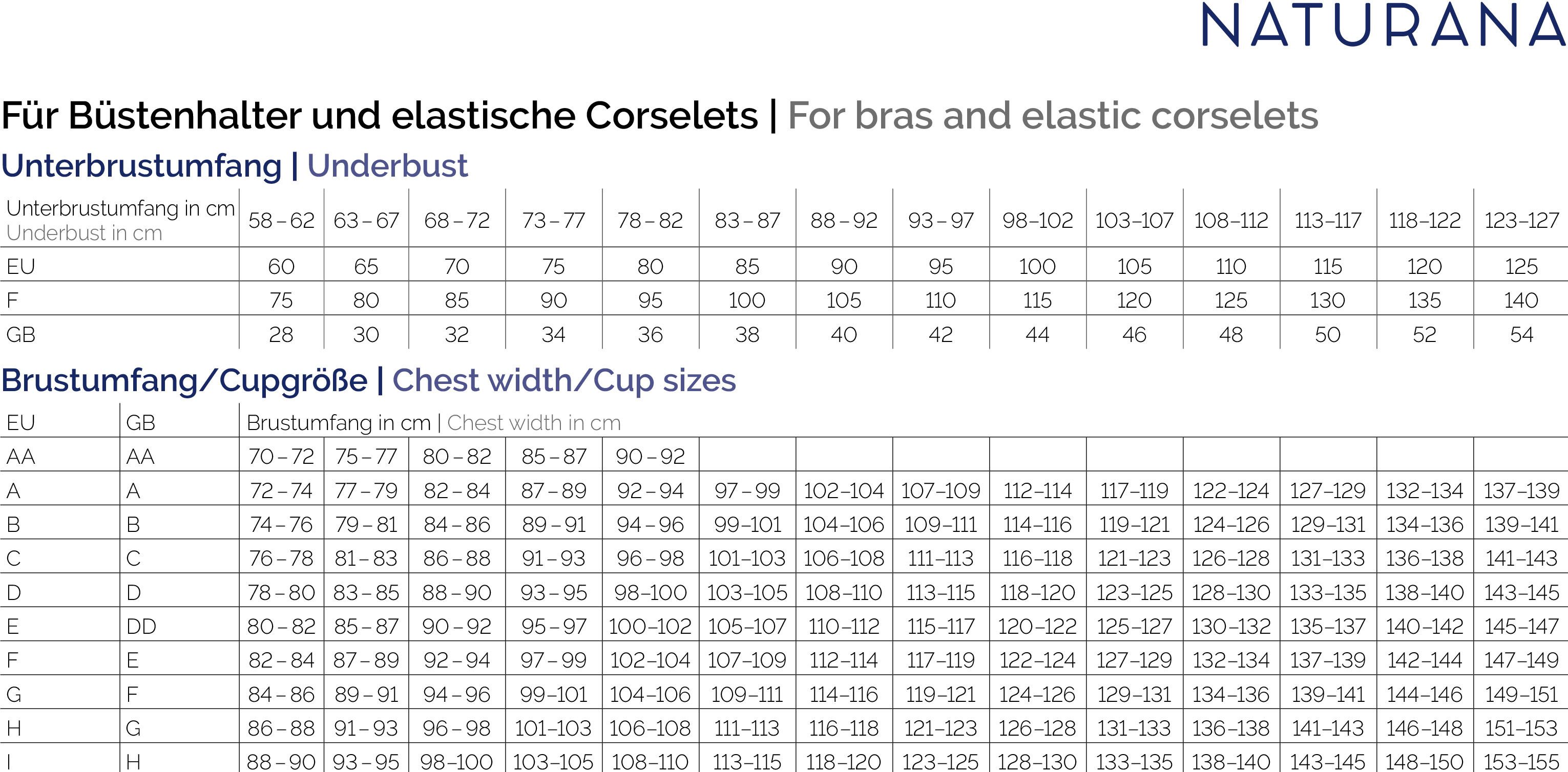 Naturana Minimizer-bh met elastische naadloze cups (1-delig)