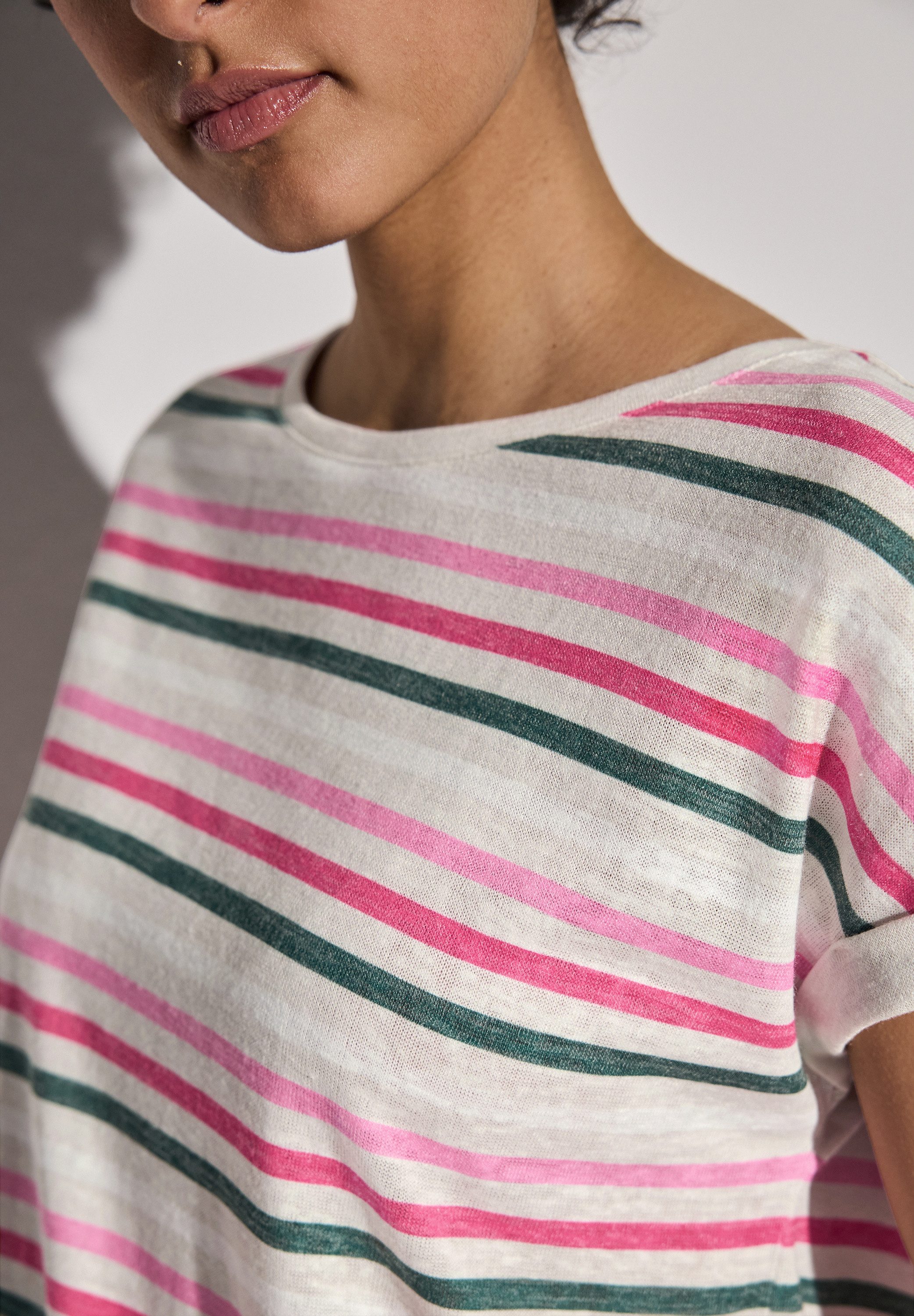 STREET ONE Shirttop met gestreept patroon