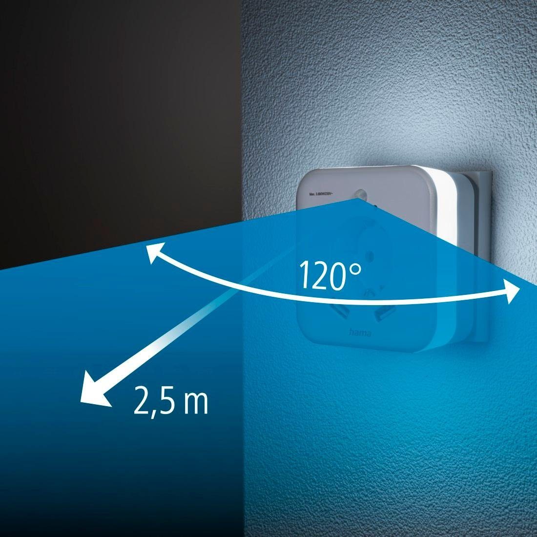 Hama Led-nachtlampje Nachtlamp stopcontact voor baby's, kinderen en volwassenen, daglicht wit
