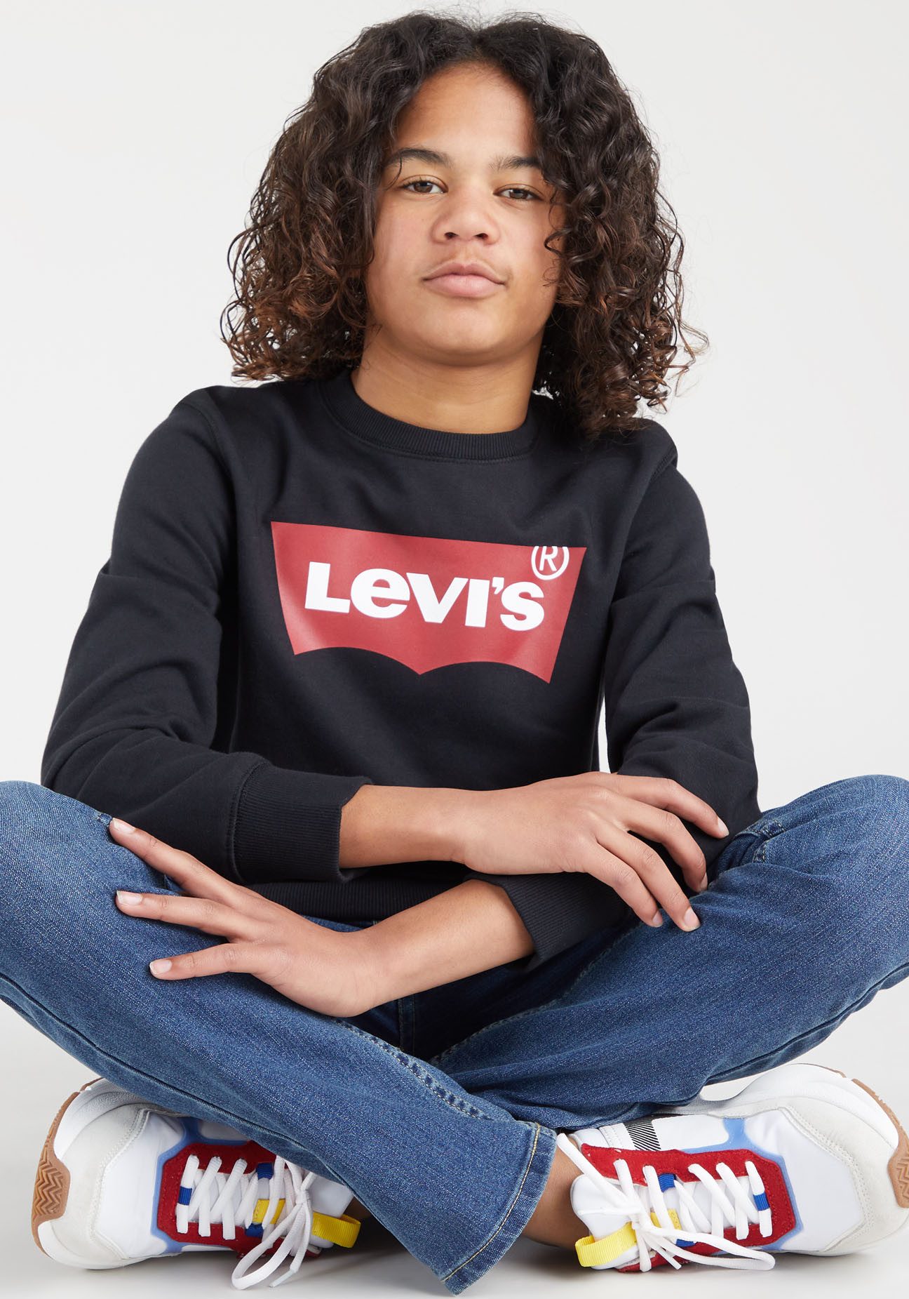 Levi's Kidswear Sweatshirt LVB LVB FRENCH TERRY BATWING