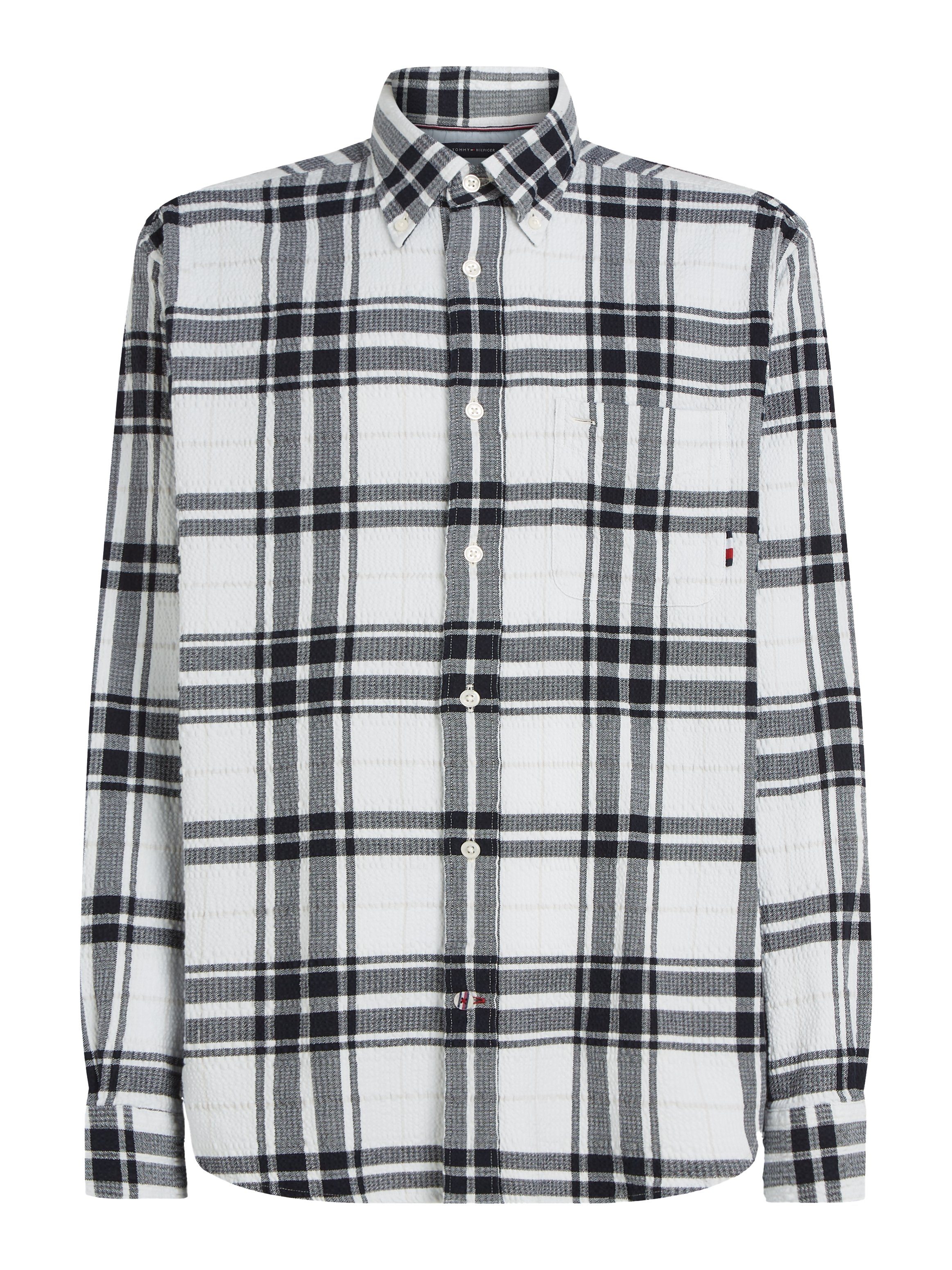 Tommy Hilfiger Overhemd met lange mouwen TONAL TARTAN SHIRT