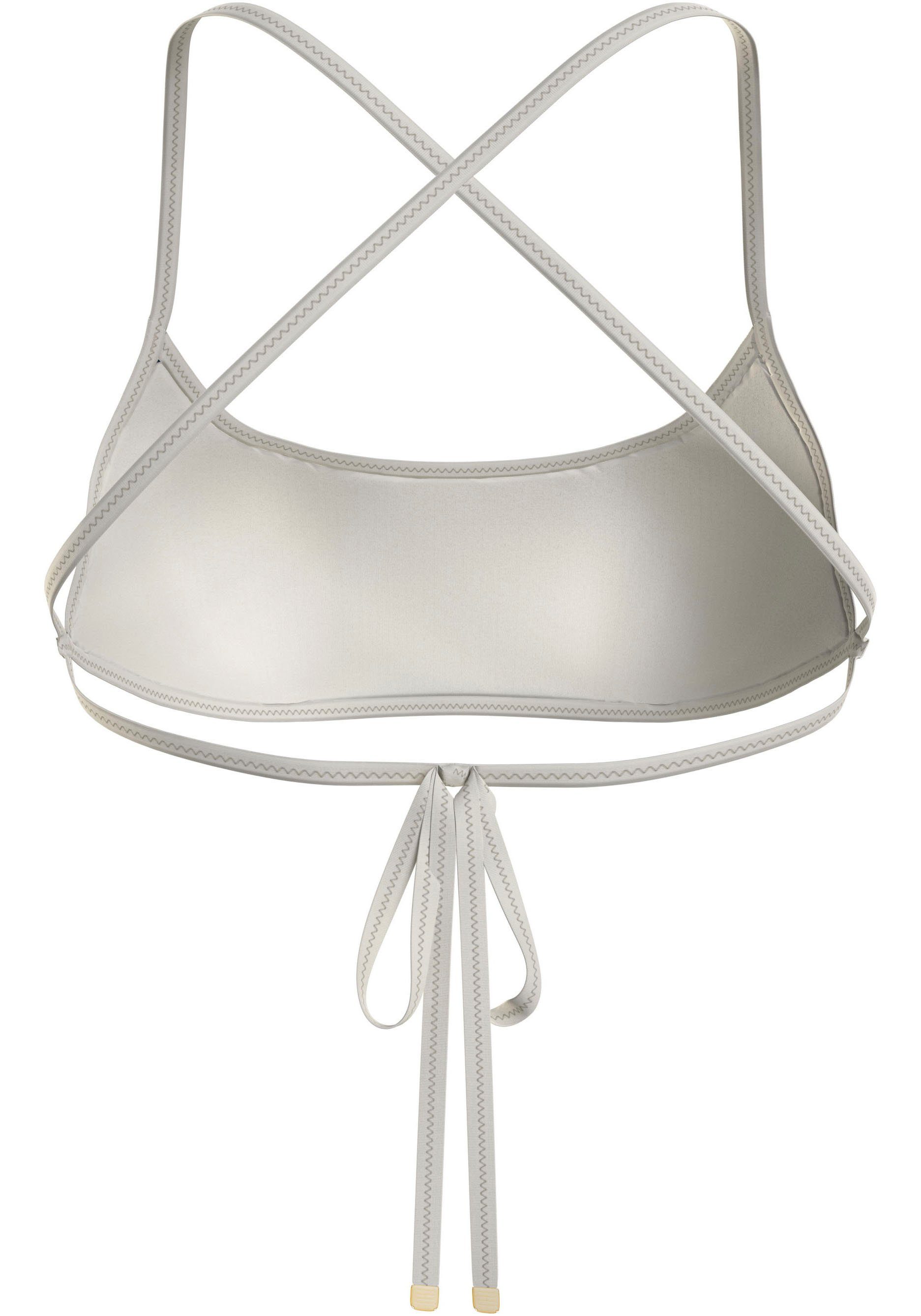 Tommy Hilfiger Swimwear Bustierbikinitop BRALETTE PIQUE met gestreept patroon