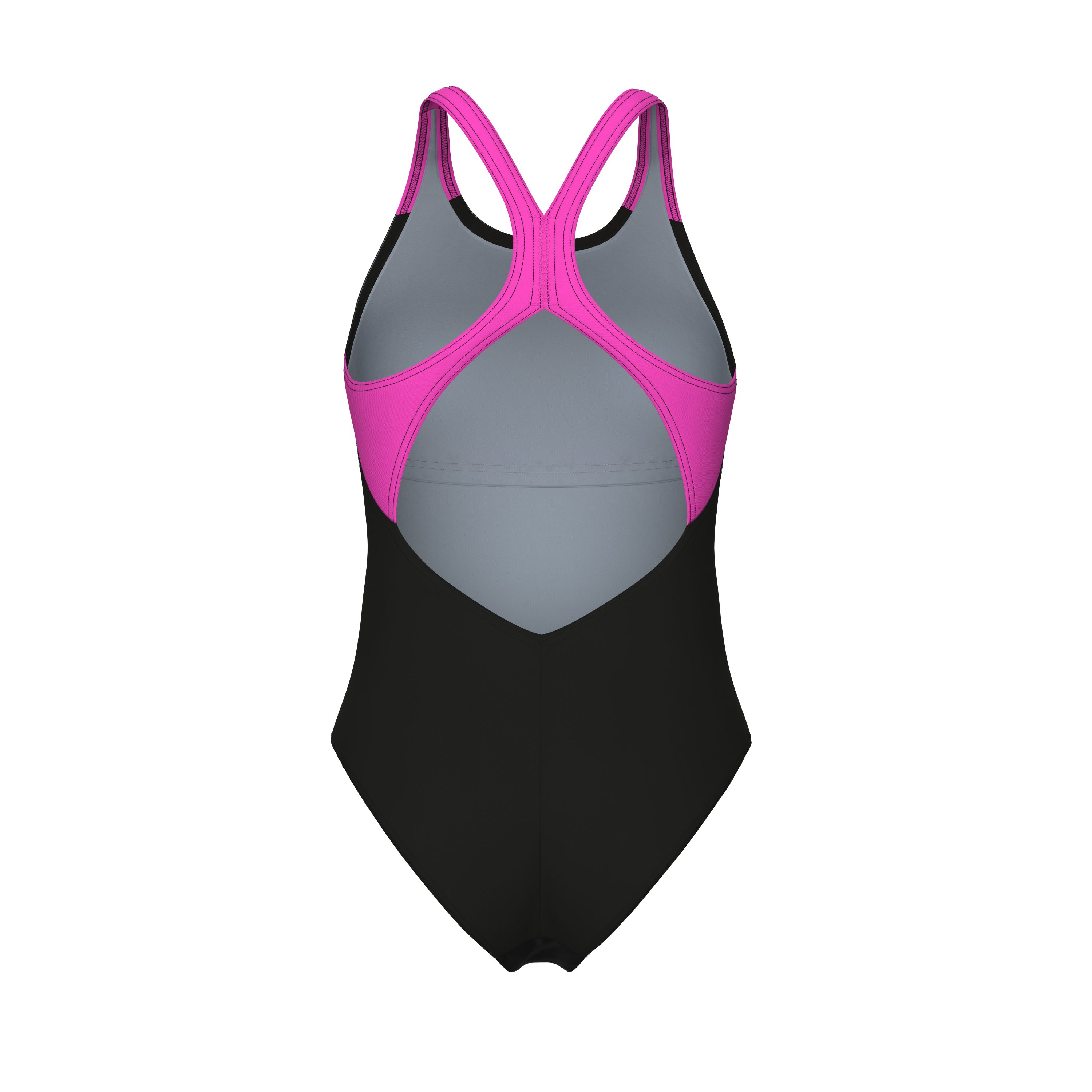 Arena Badpak Arena Feel dames Flow V rug bustier badpak