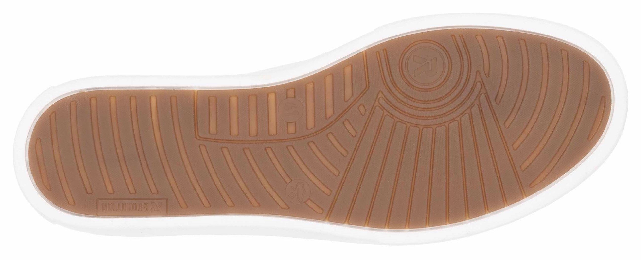 Rieker EVOLUTION Sneakers , vrijetijdsschoen, lage schoen, veterschoen met zachte inlegzool