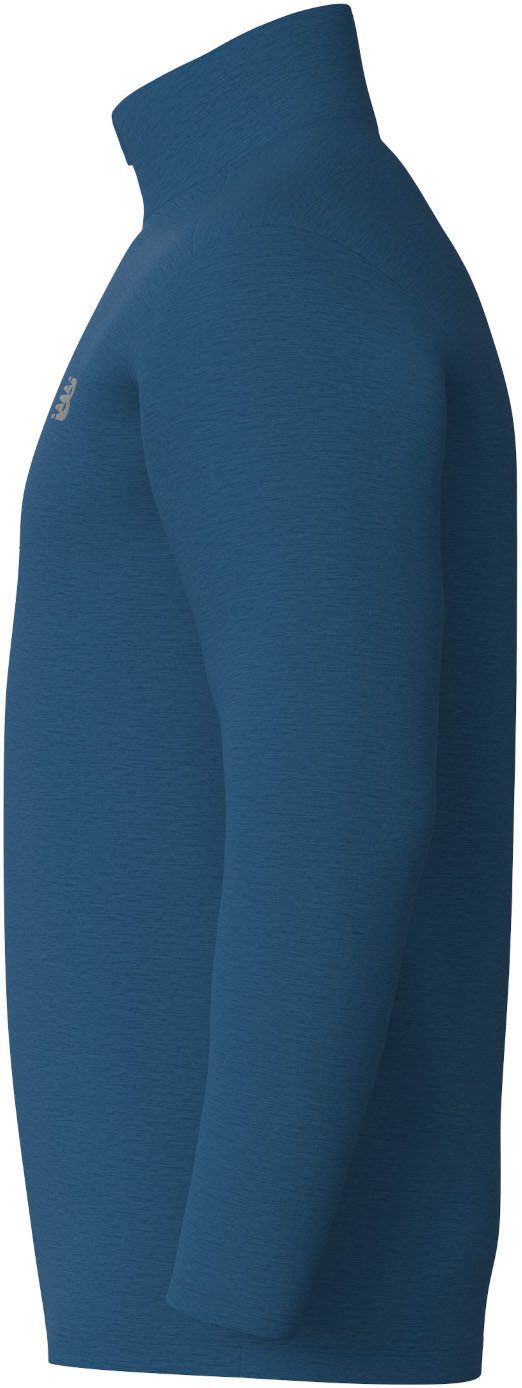 New Balance Runningshirt Space Dye 1/4 ZipHORELINE BLUE HEATHER