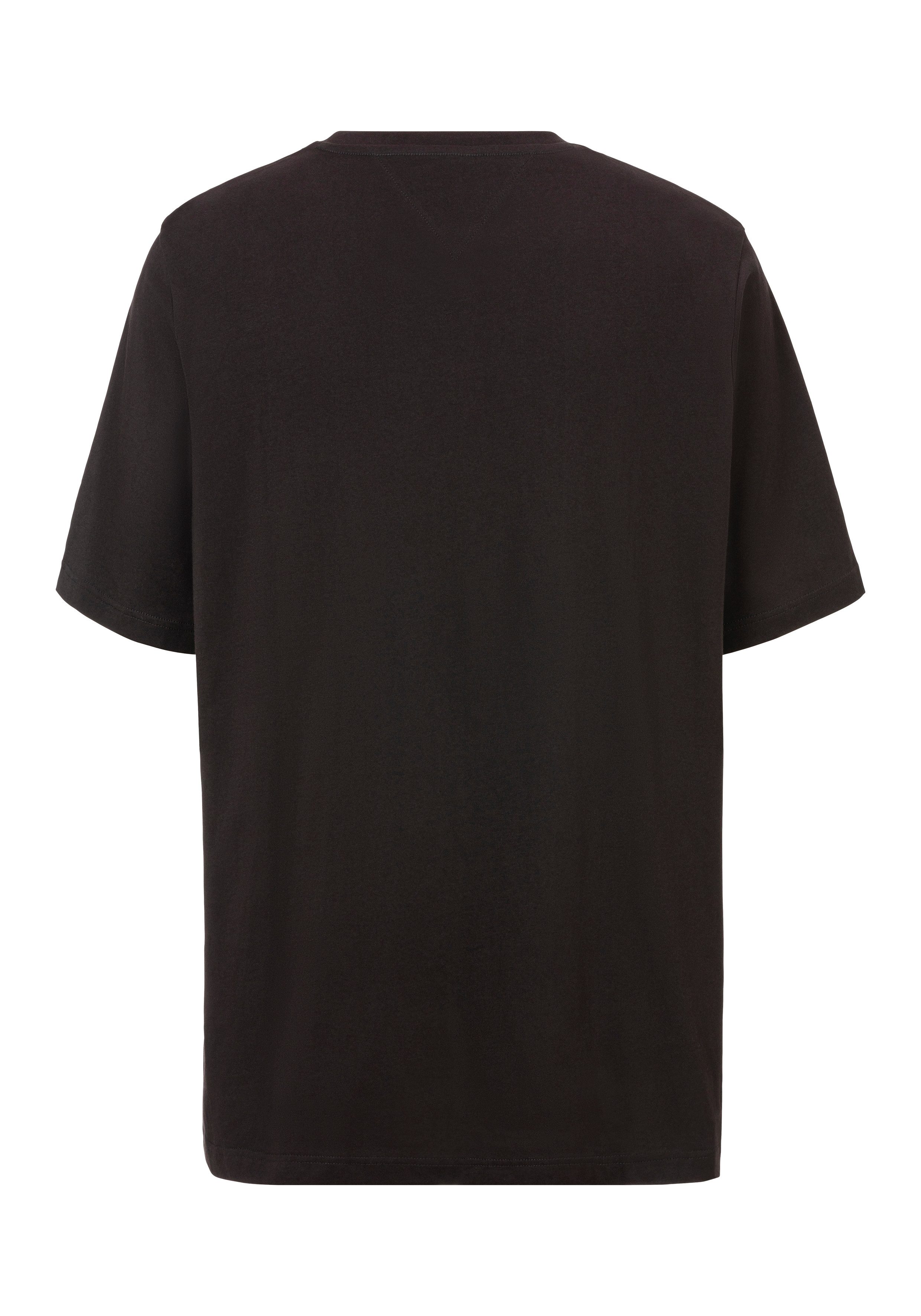 Tommy Hilfiger Shirt met ronde hals BT-BIG HILFIGER TEE-T in grote maten, met logo-opdruk, ronde hals