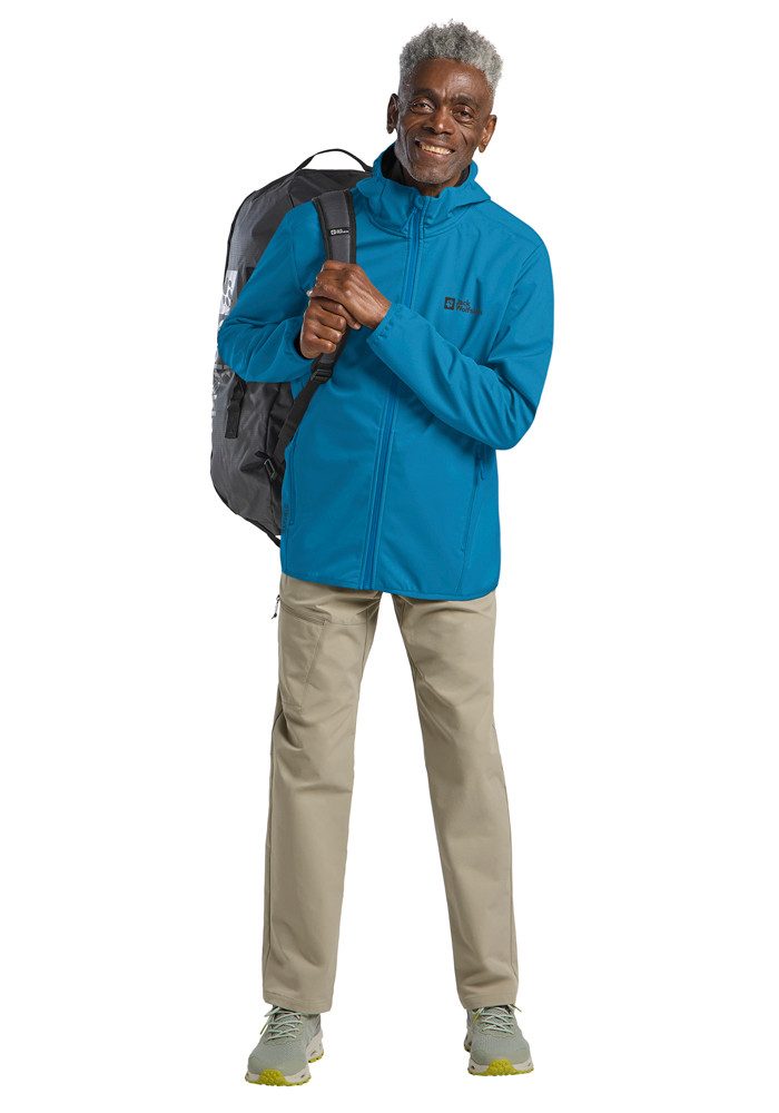 Jack Wolfskin Softshell-jack BORNBERG HOODY M