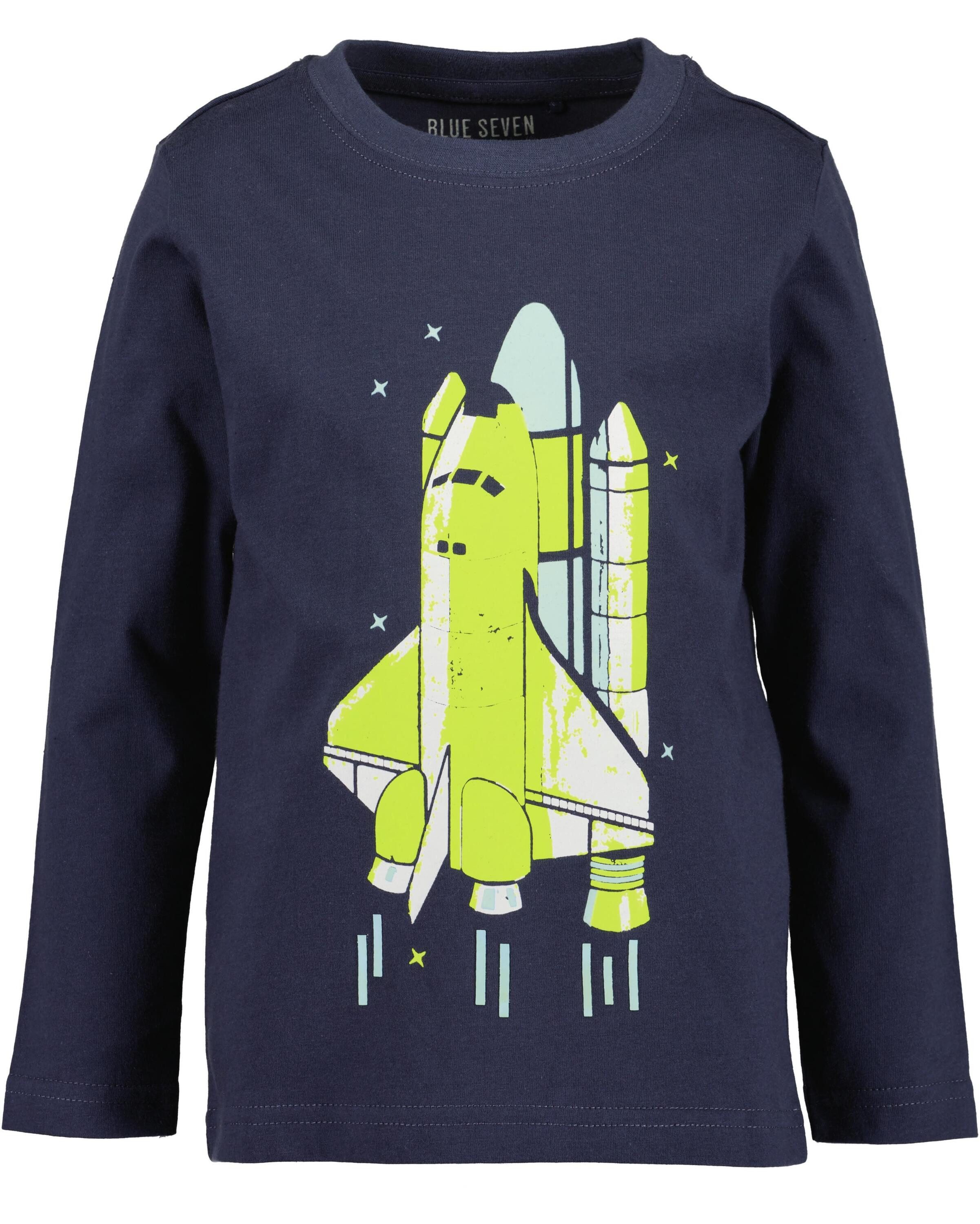 Blue Seven Shirt met lange mouwen  shirt met lange mouwen Glow in the Dark GALACTIC (2-delig)