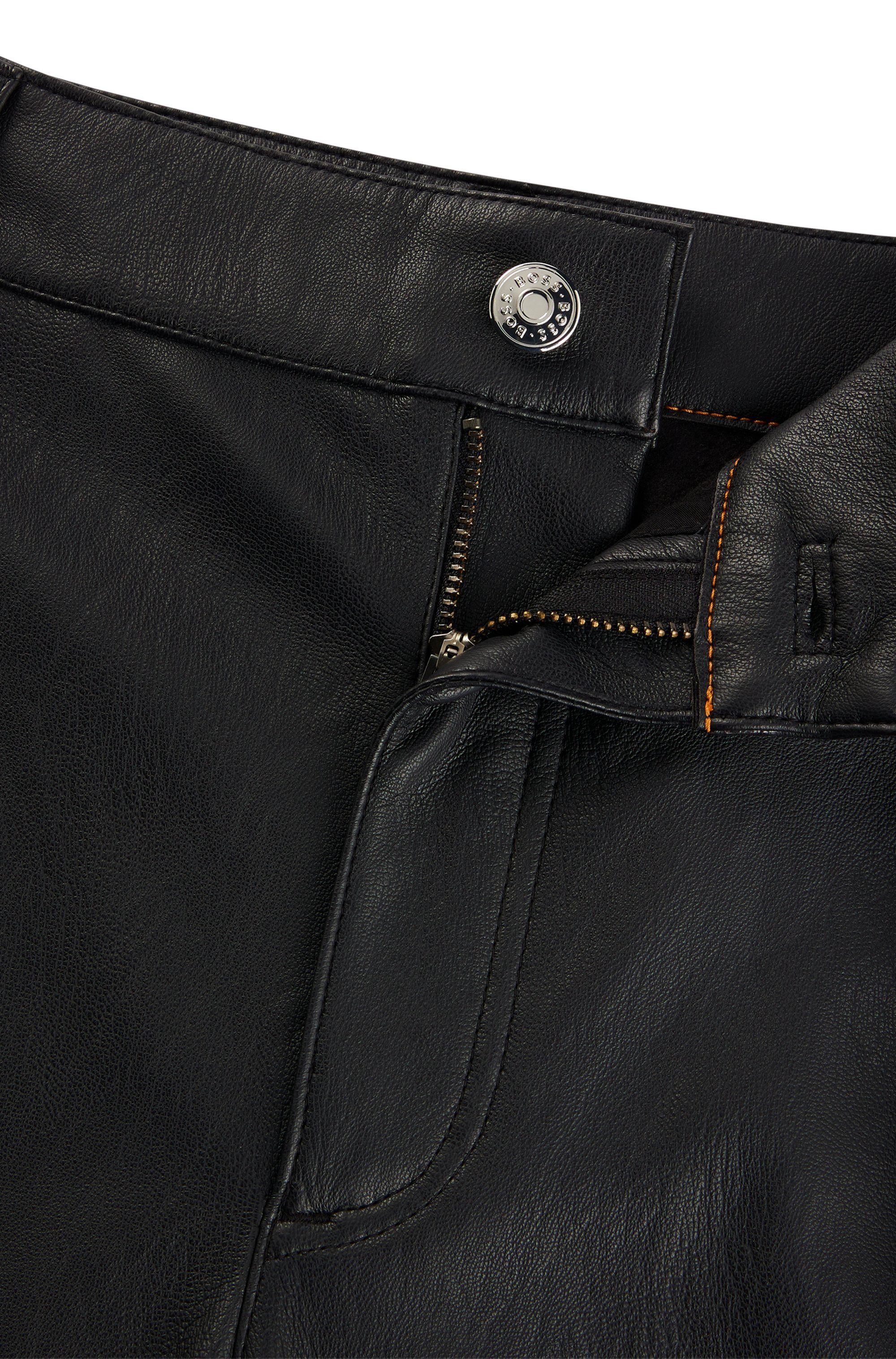 Boss Orange Geweven broek Tanjura Premium Damesmode