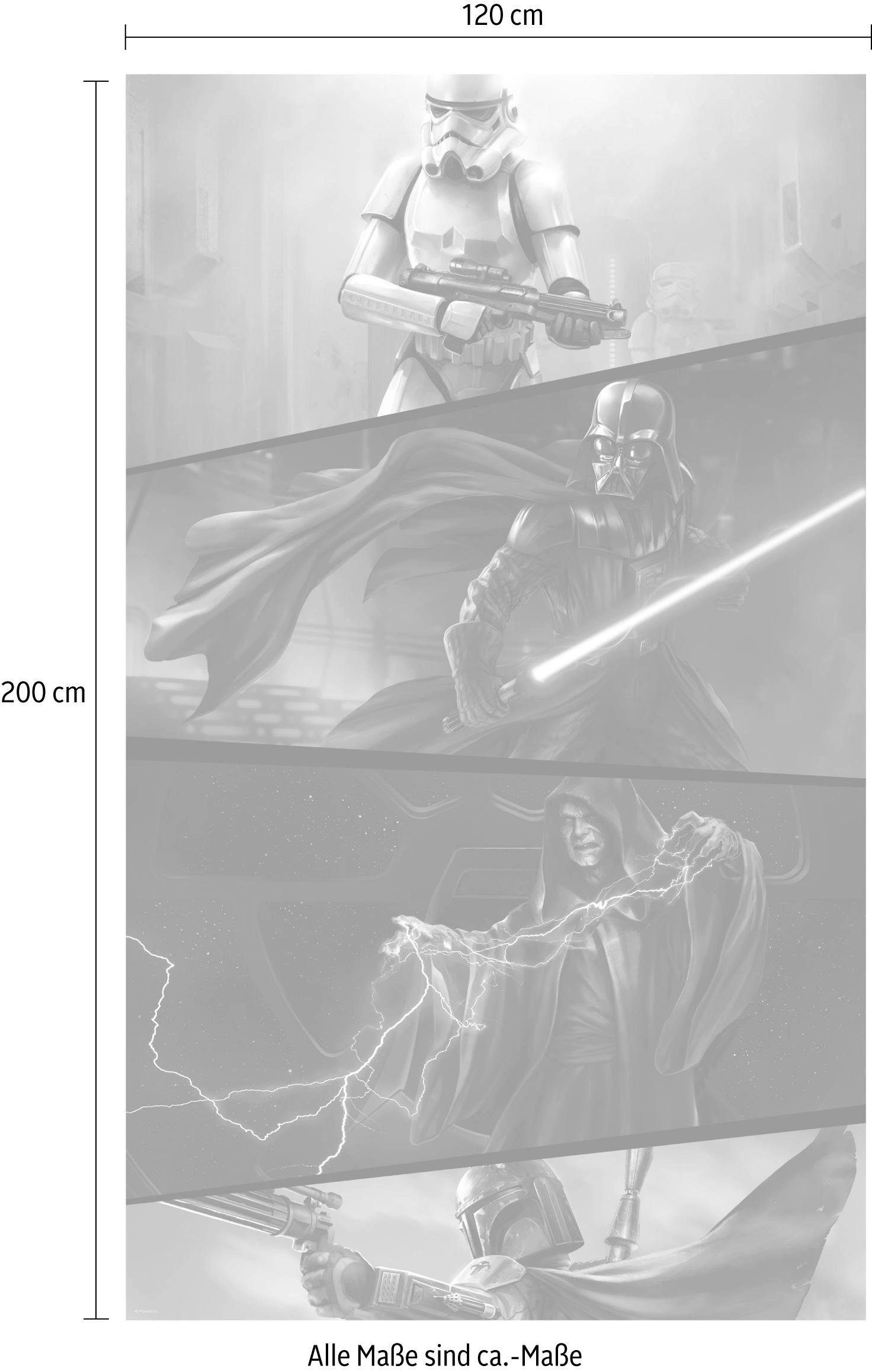 Komar Vliesbehang Digitale print vlies - Star Wars Moments Imperials - Afmeting 120 x 200 cm (1 stuk)