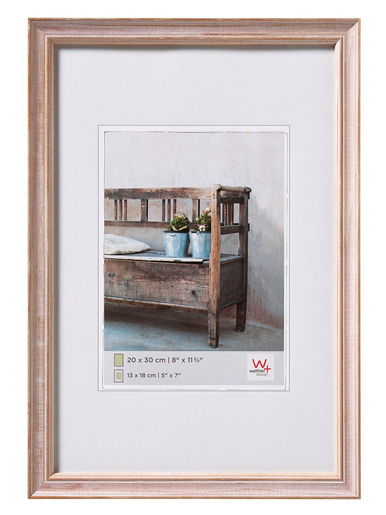 Walther Fotolijstje Bench houten lijst (1 stuk)