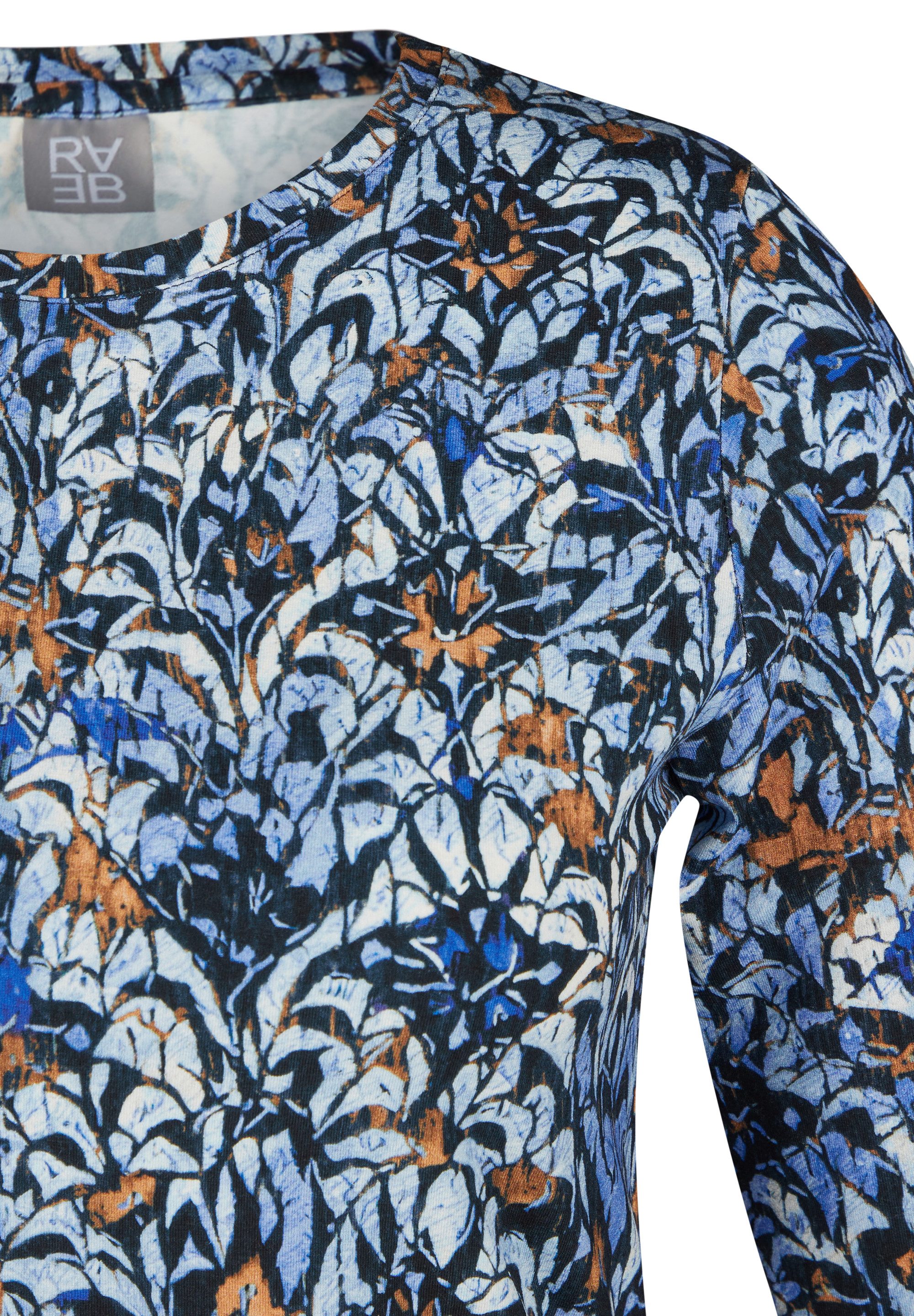 Rabe Shirt met 3/4 mouwen met gebloemde all-over print