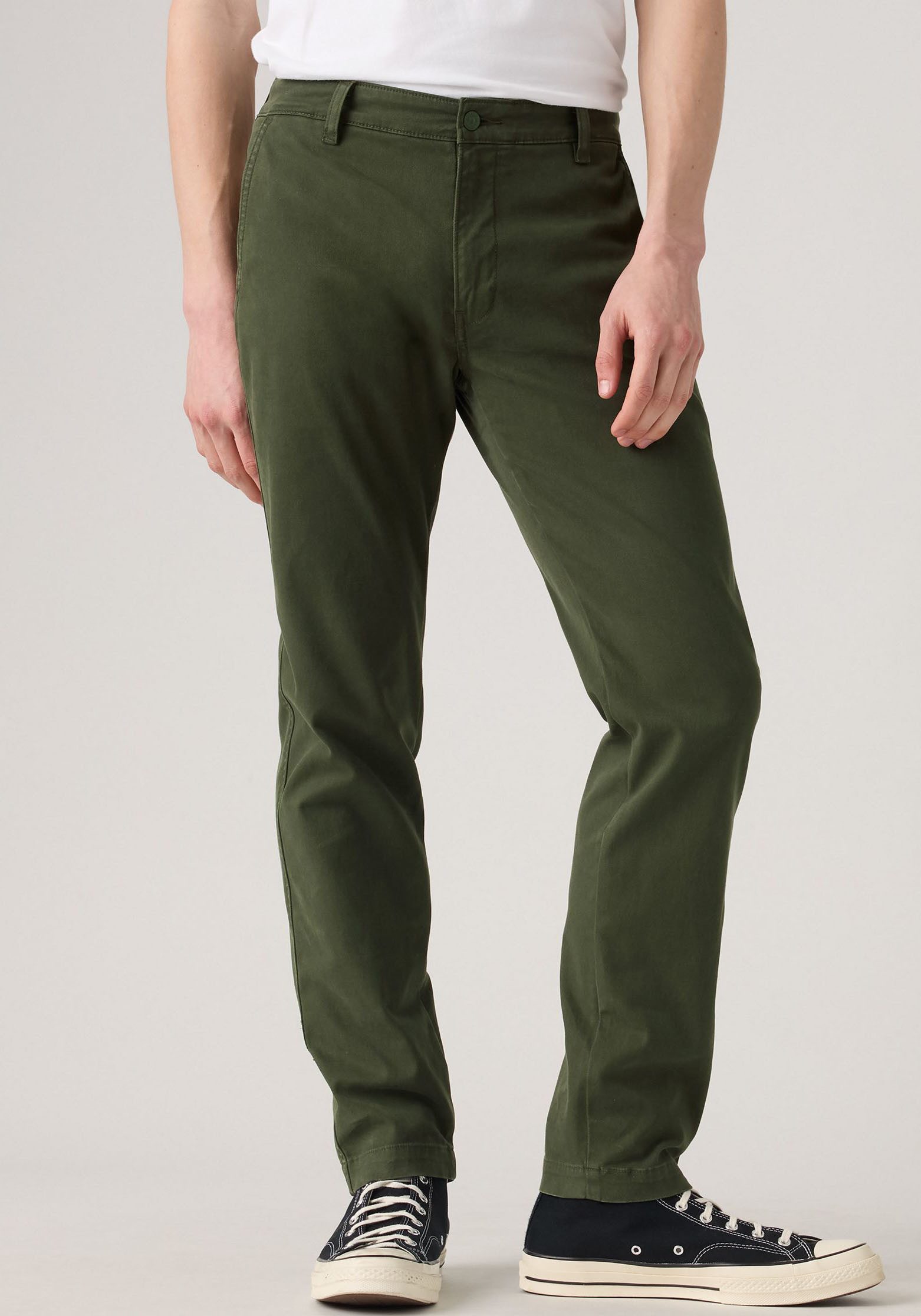 Levi's Chino Taper met optimale stretchpercentage heren chino's maat 34 groen
