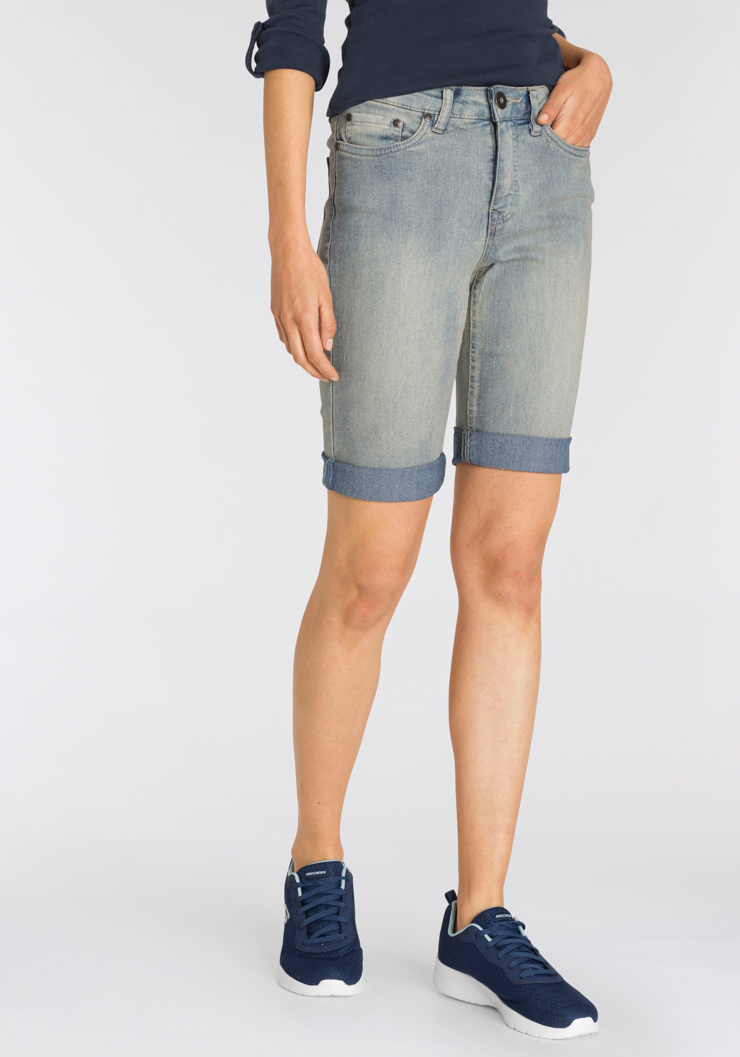 Arizona Jeansbermuda High Waist