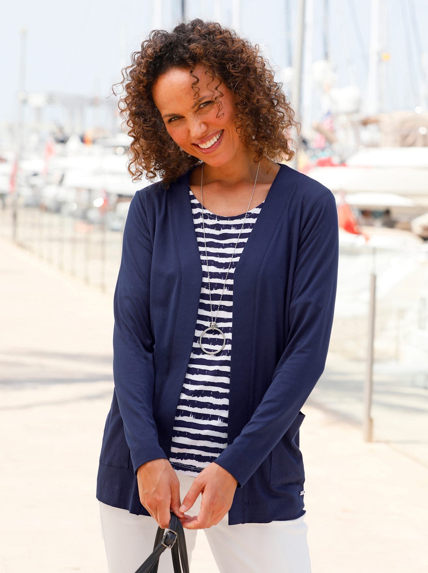 Casual Looks Shirtjasje (1-delig)