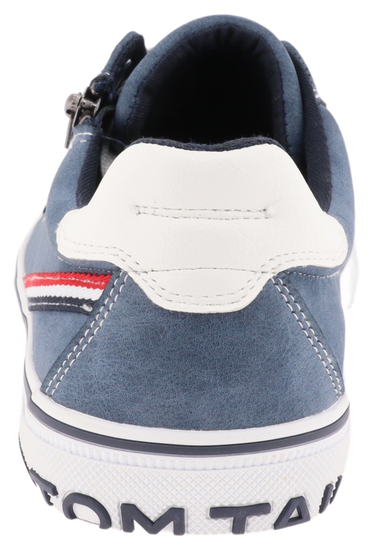 Tom Tailor Sneakers met contrastafwerking, vrijetijdsschoen, lage schoen, veterschoen