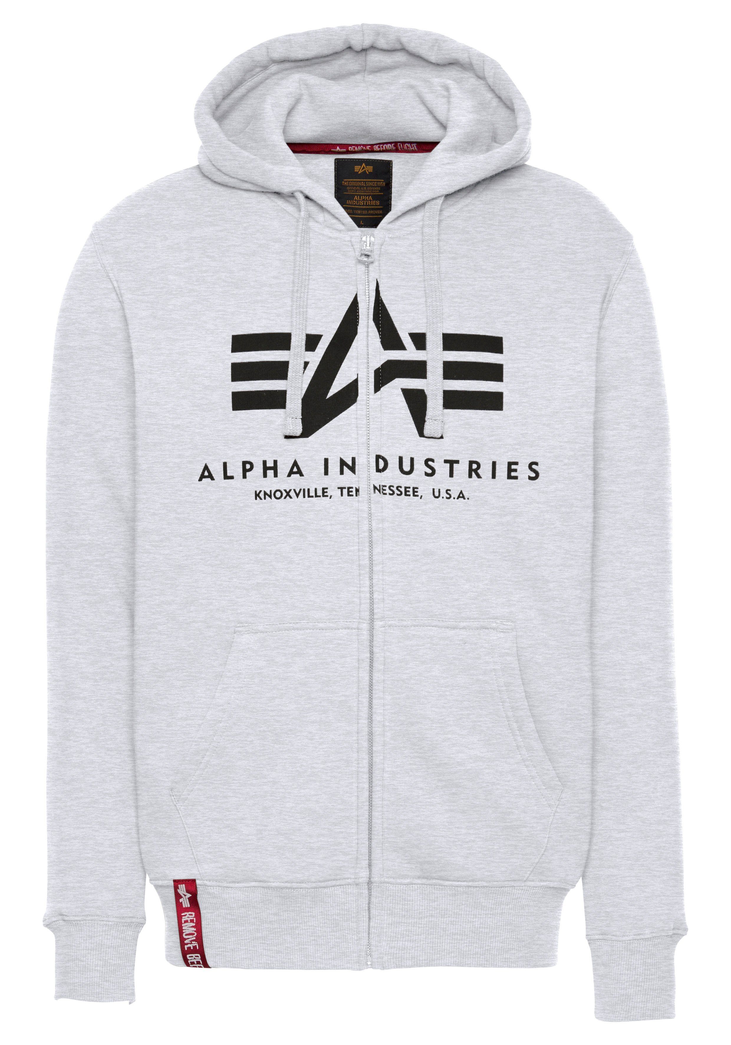 Alpha Industries Capuchonsweatvest BASIC ZIP HOODY