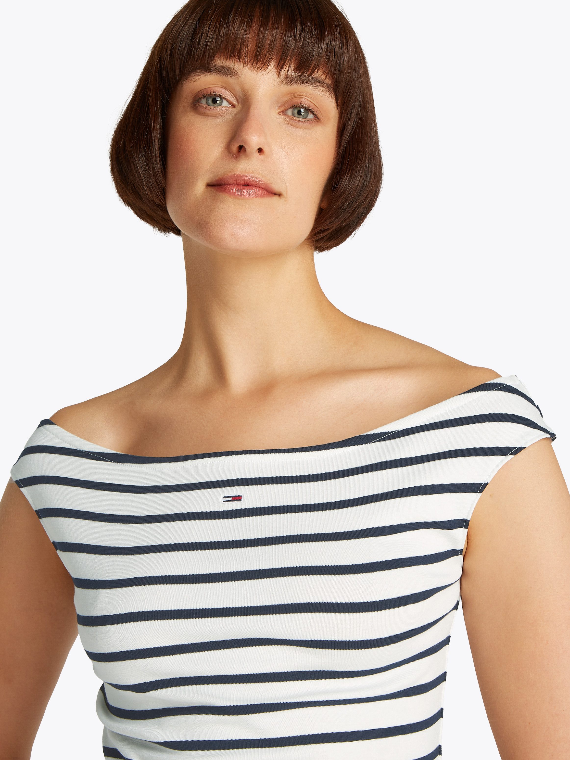 TOMMY JEANS Tanktop TJW BOAT NECK TOP SS EXT