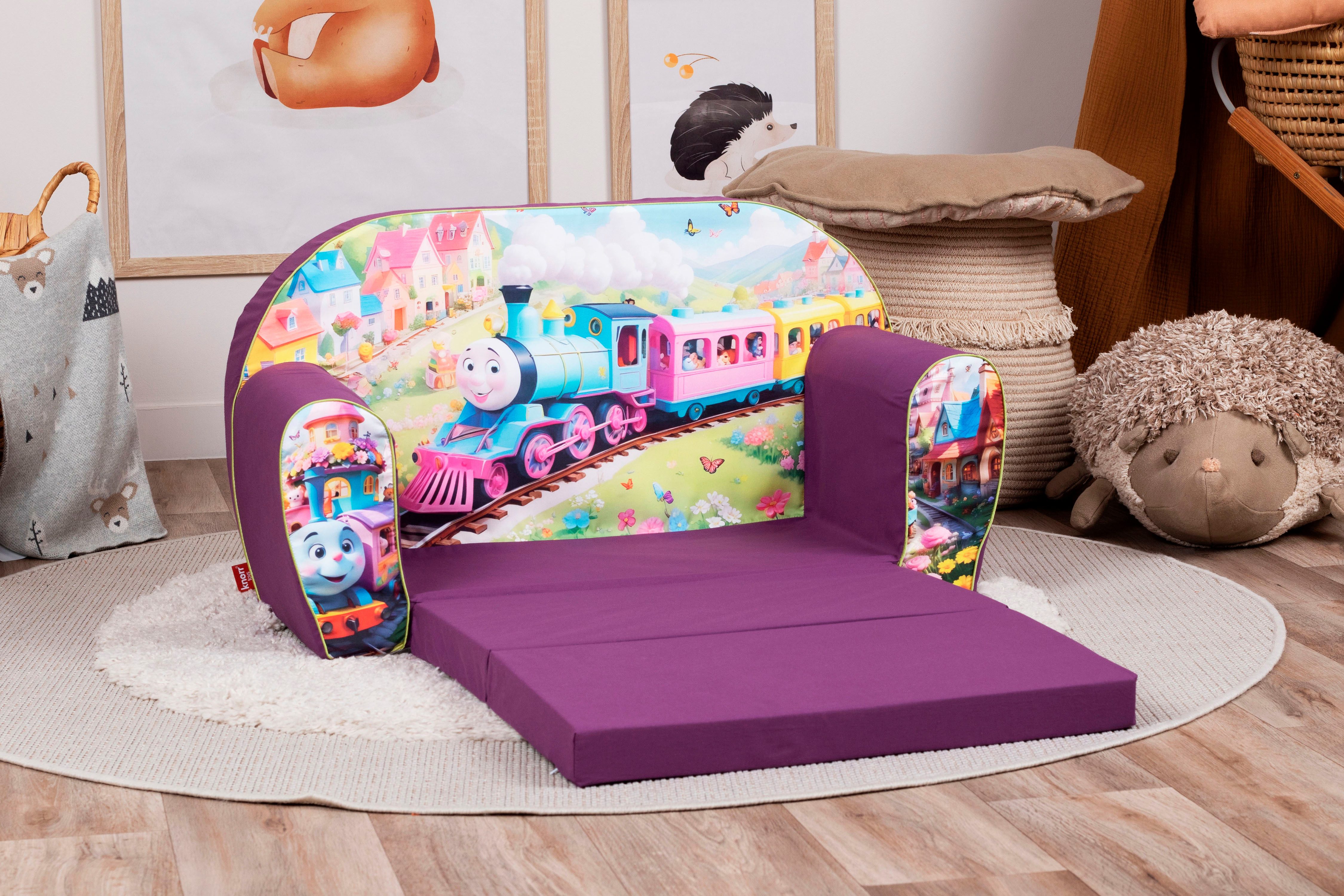 Knorrtoys® Bank Happy train voor kinderen, made in europe