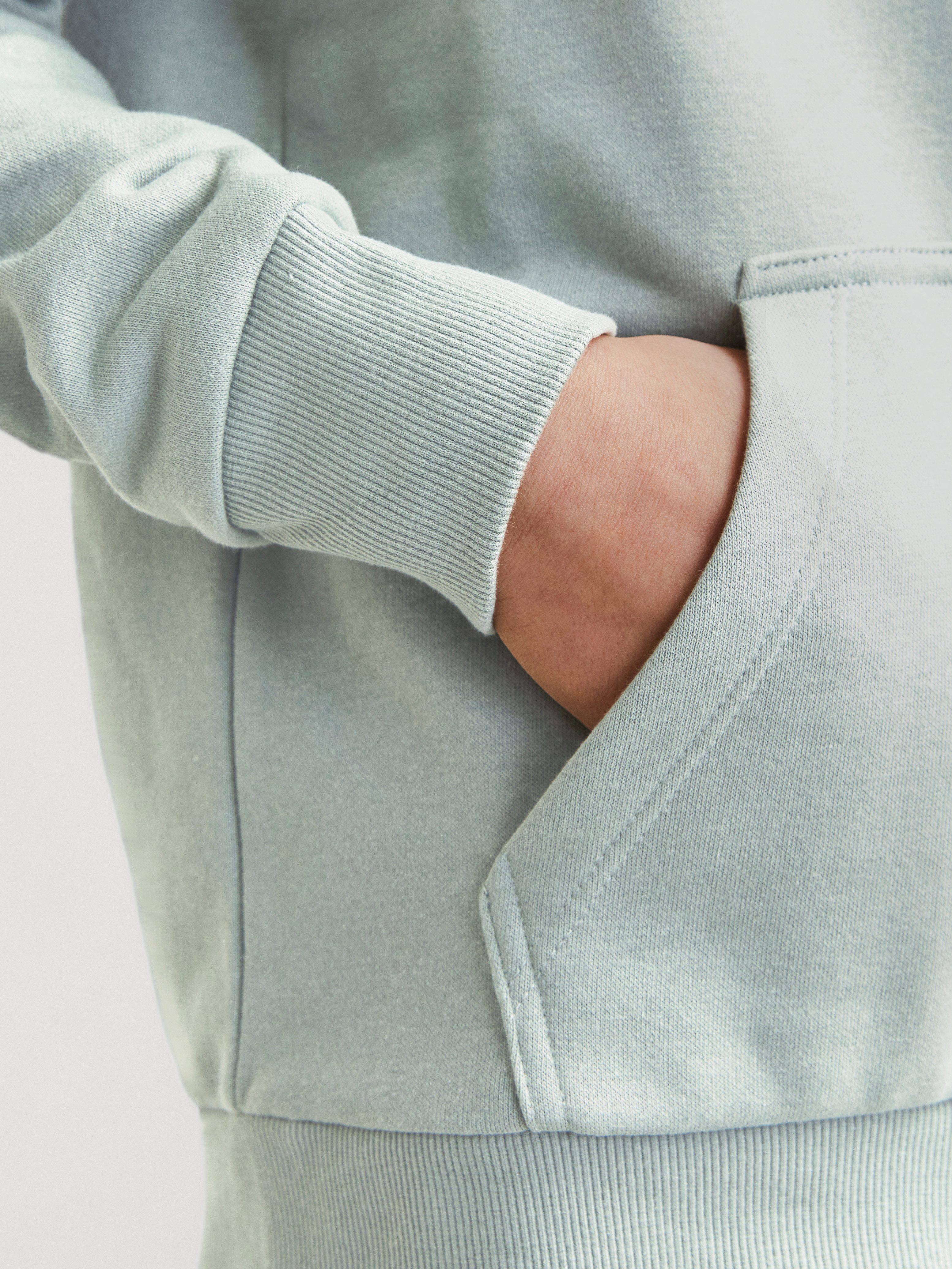 Jack & Jones Junior Hoodie JJECALEB VARSITY SWEAT HOOD NOOS JNR