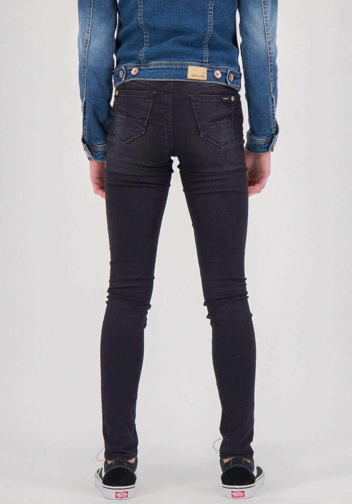 garcia stretch jeans 570 rianna superslim zwart